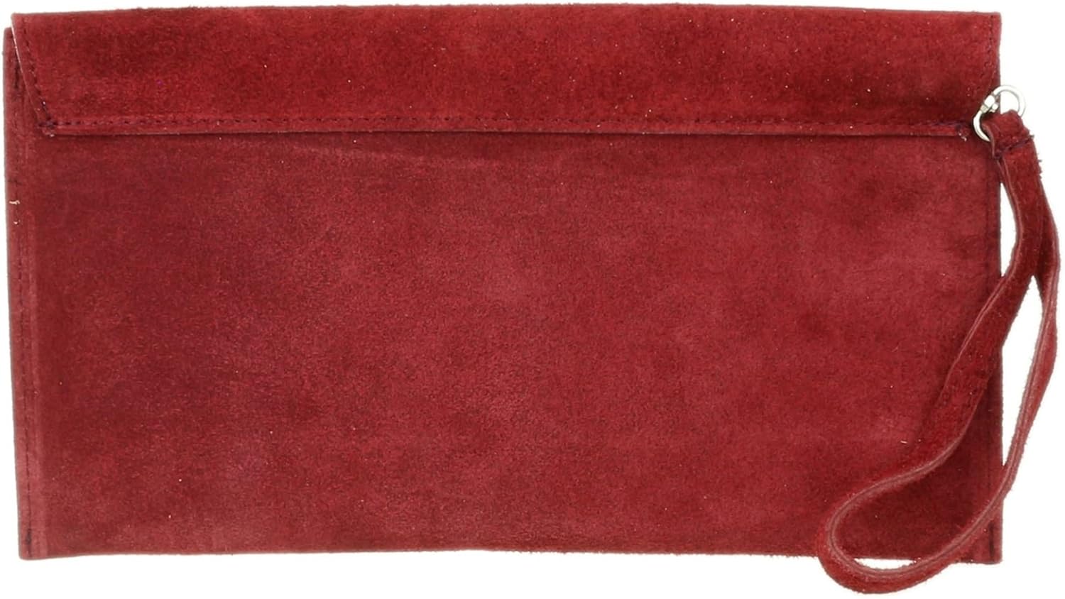 Girly HandBags Womens Plain Suede Clutch Bag