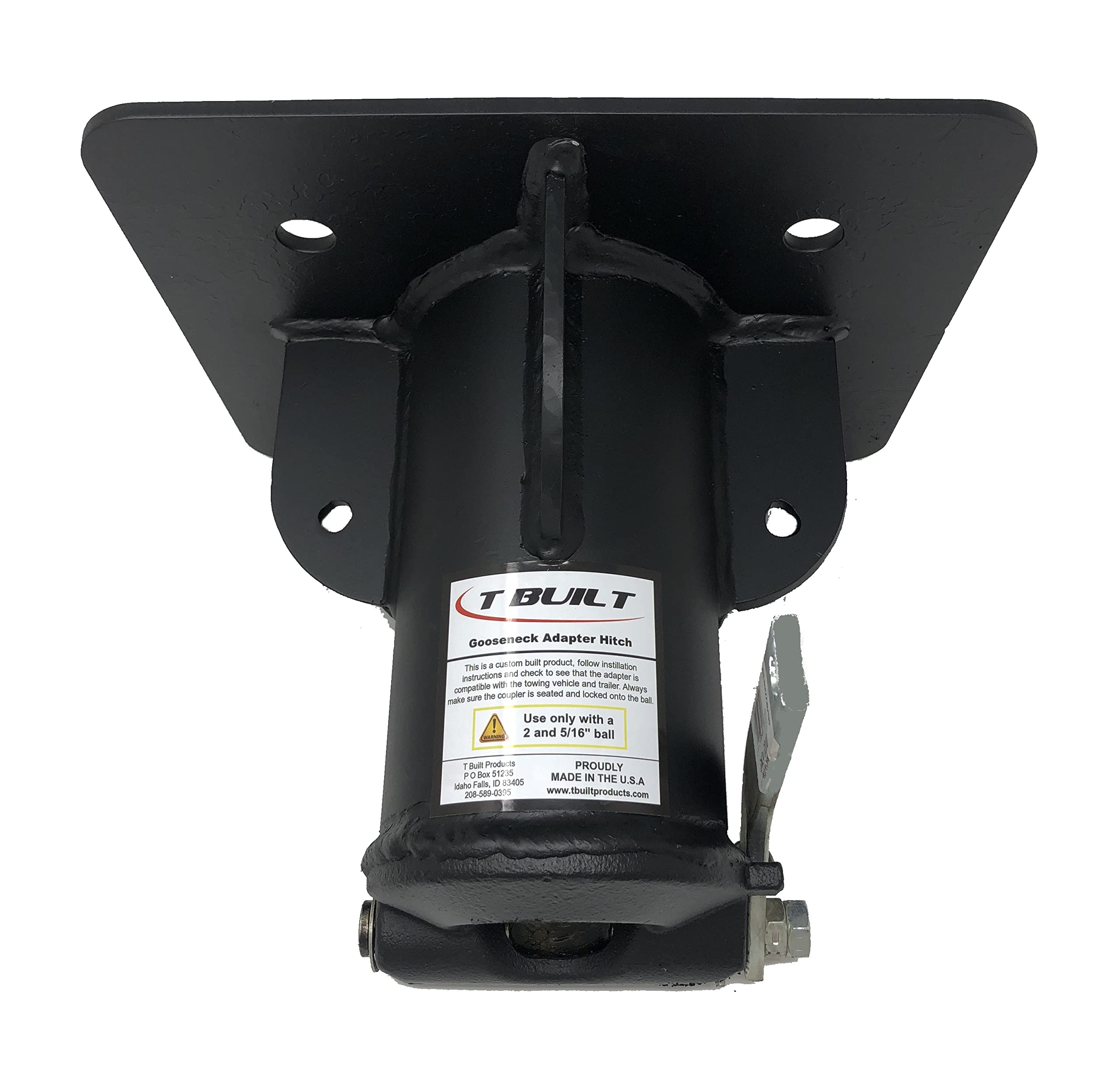 Photo 1 of T Built 8" Fifth Wheel to Gooseneck Adapter Hitch