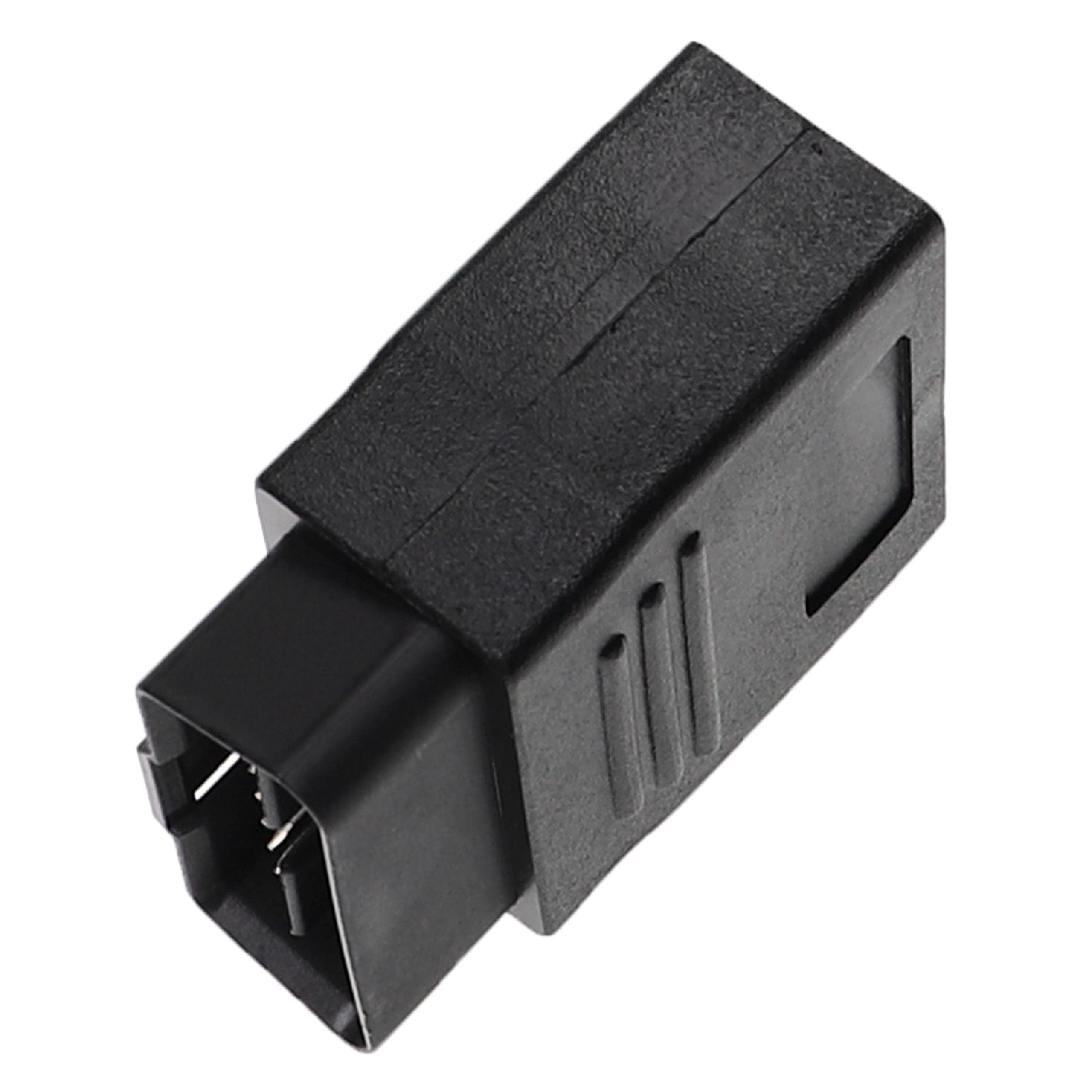 vhbw prolunga OBD2 on-board diagnostics da femmina 16 pin a maschio 16 pin compatibile con veicolo, dispositivo - 500cm