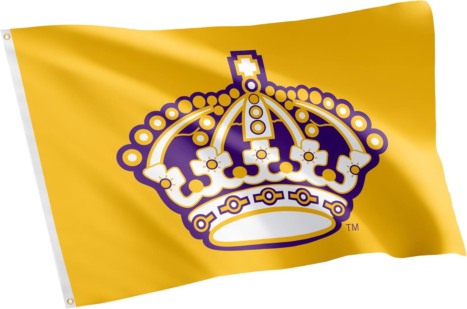 Desert Cactus Los Angeles Kings Flag NHL 100% Polyester Indoor Outdoor 3x5 feet National Hockey League Team Flags LA (Vintage Flag)