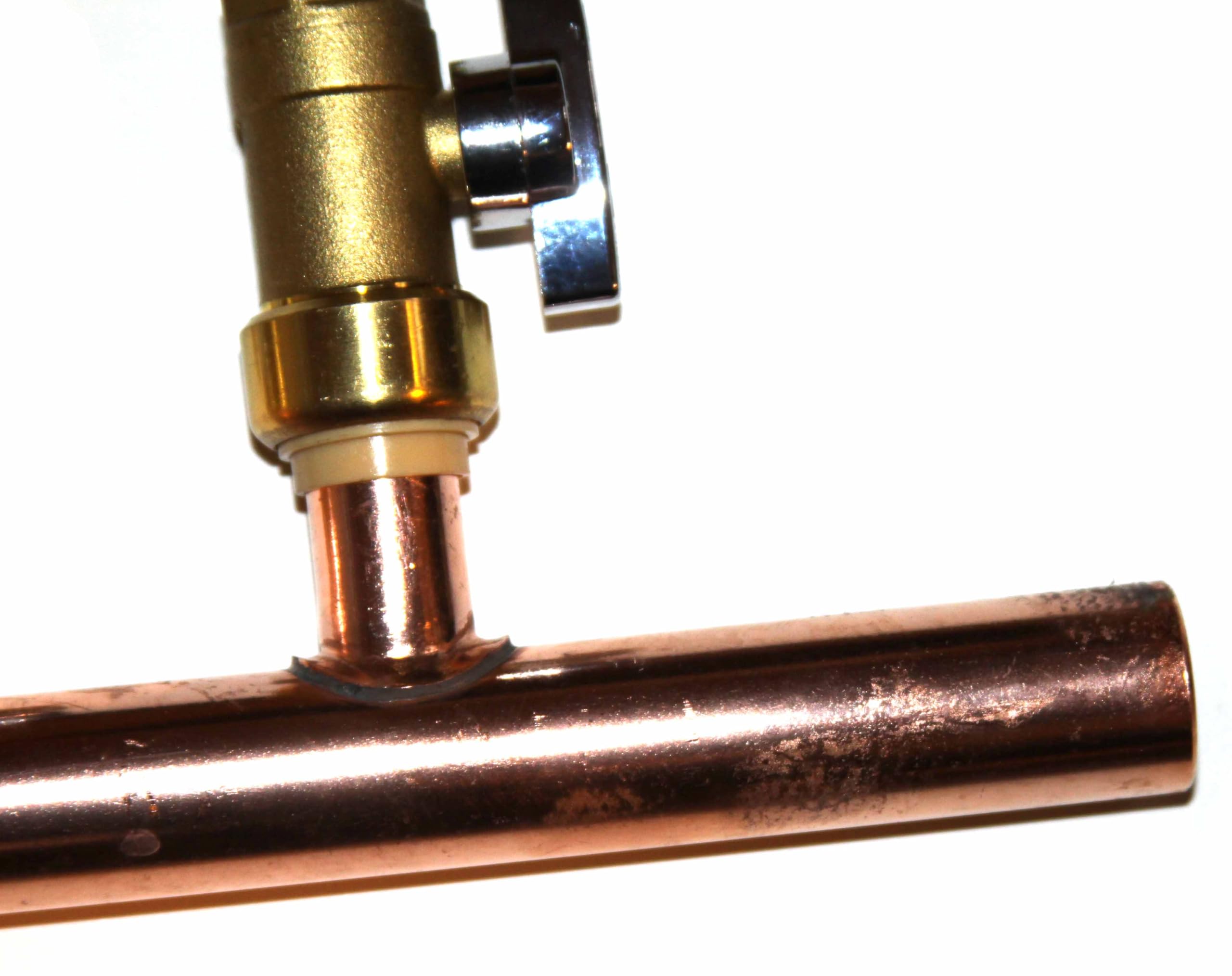 Colector PEX con 8 ramas, macho de 3/4 pulgadas a válvula de bola de ajuste a presión de 1/2 pulgada, extremo abierto