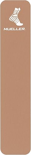 Vista 4 de Mueller Sports Medicine Typhoon Kinesiology Therapeutic Tape, Quality Athletic Tape, Latex Free, 20 Pre-Cut I-Strips, 2" x 9.75" Each Strip Beige