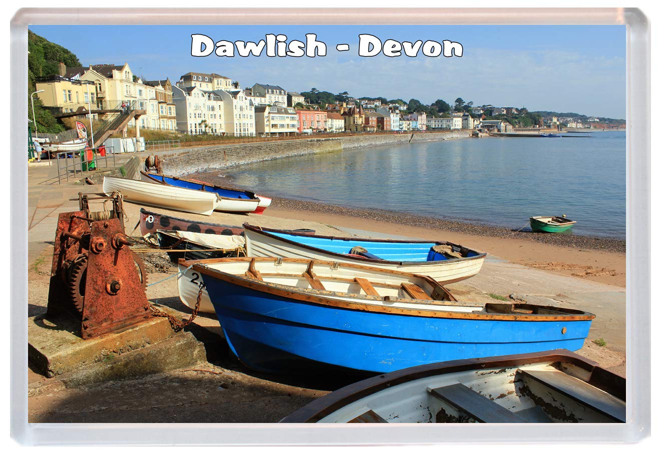Baked Bean Store Dawlish - Devon - Jumbo Fridge Magnet Bbsm579