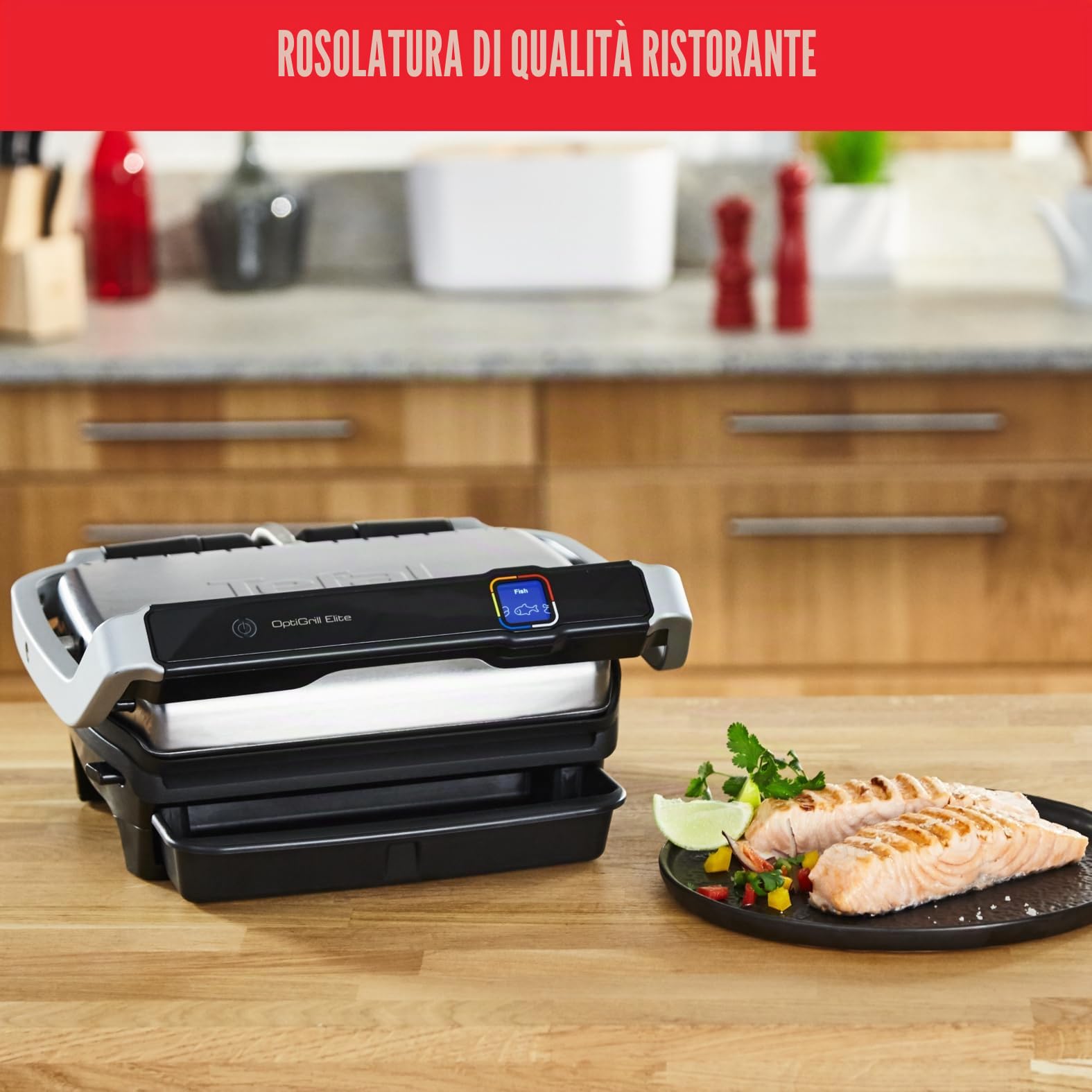 Tefal Grill GC750D16 Optigrill Elite (GC750D)