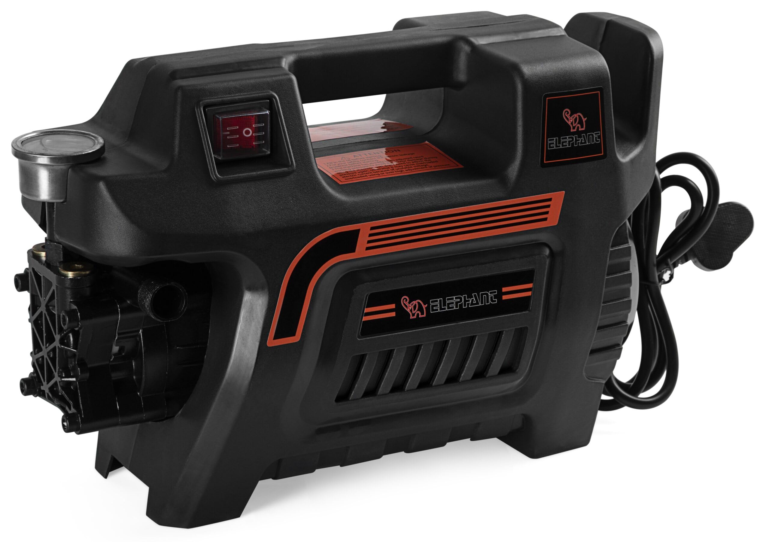 Elephant Portable High Pressure Washer Water Pump 2200W household cleaning washer (V2S) With Foam Gun (B08D7PZFNQ) Amazon Price History, Amazon Price Tracker