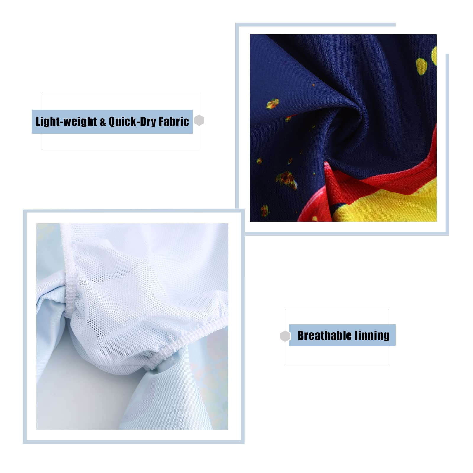 Traje de baño para niños de secado rápido para niños, pantalones cortos de playa, surf, trajes de baño de 3 a 16 años