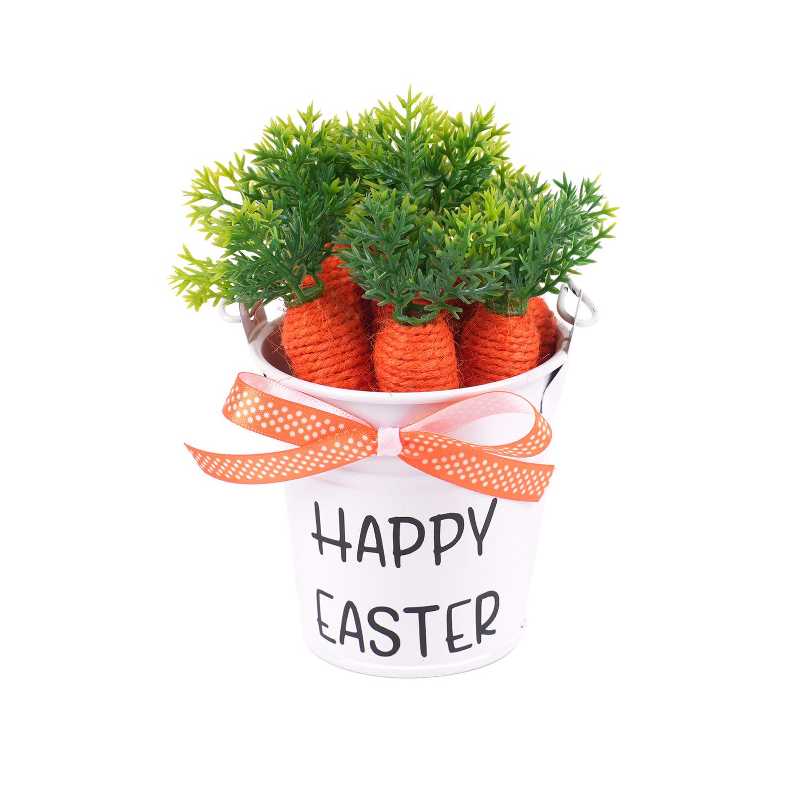 hogtnd 1 Piece Easter Eggs Carrot Decoration Set European Style for Modern Idyllic Home Festival Parties Ornament Festival Easter Eggs and Carrots Decoration Set