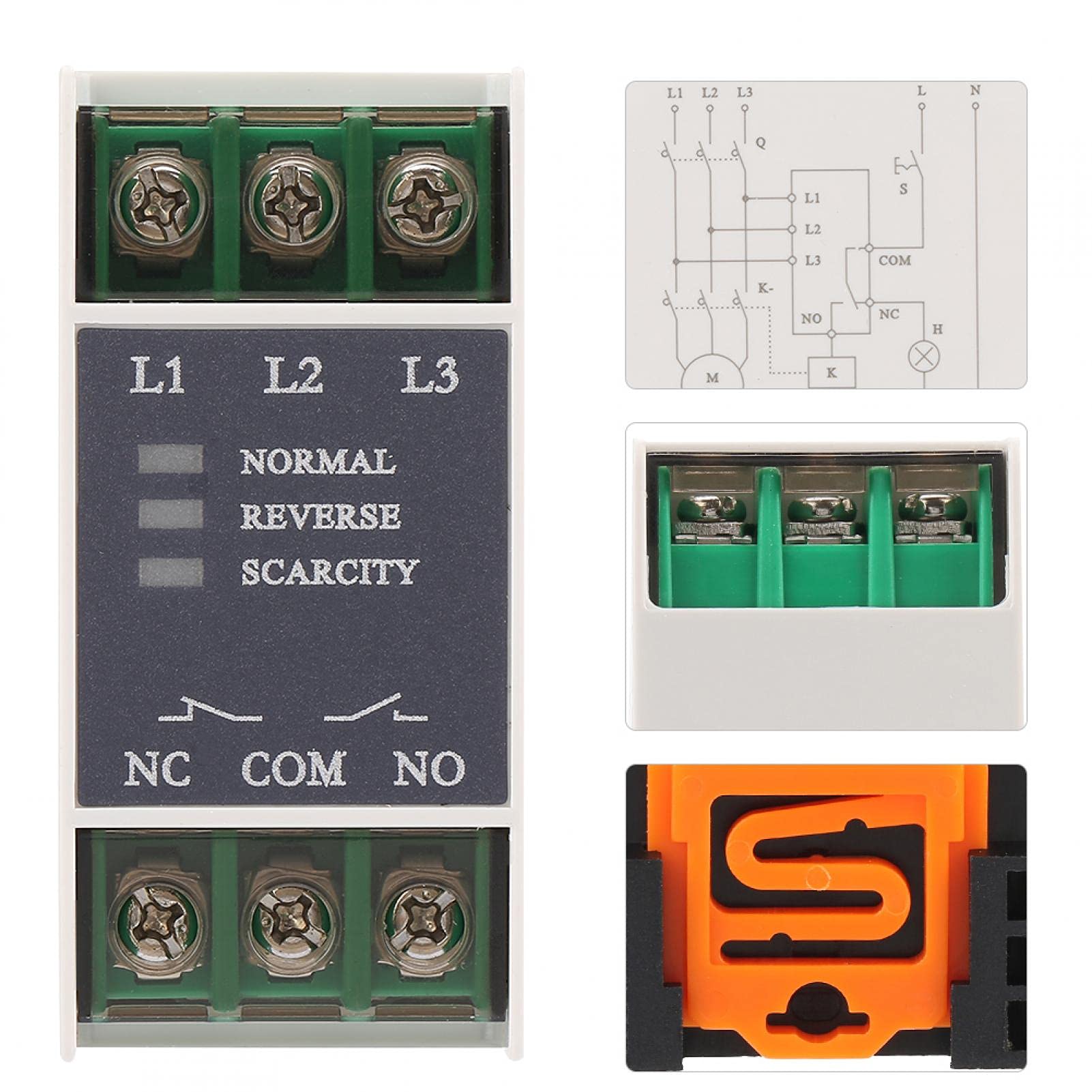 Phase Protection Relay Phase Sequence Relay TG30 220-380VAC 3-Phase ...