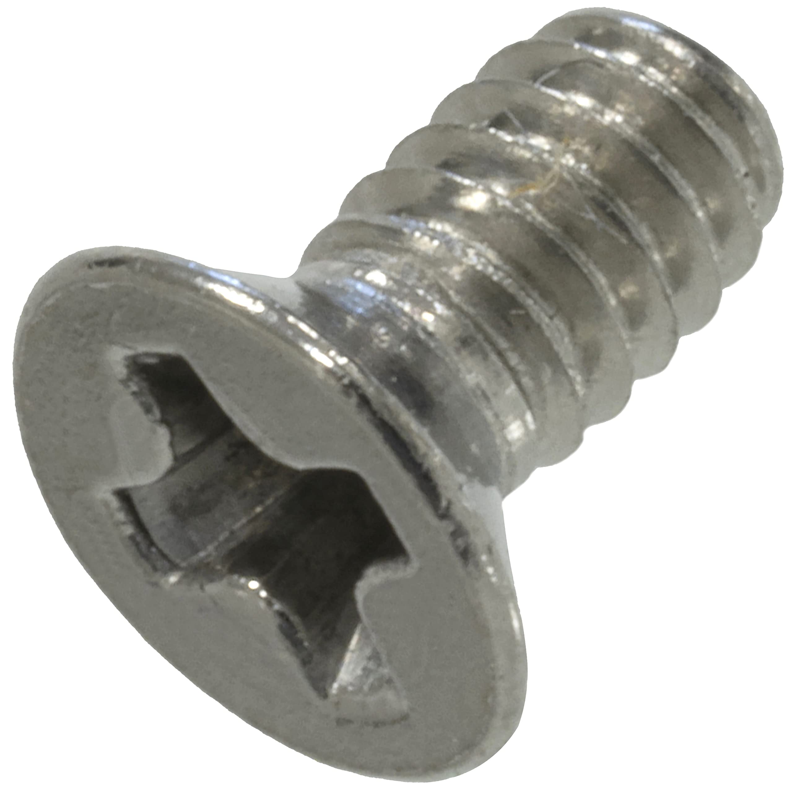 AERZETIX - C59458 - Set van 50 machineschroeven met verzonken kop M2x4 mm - PH1-aandrijving - DIN 965 - Roestvrij staal A2 - standaard metrische draad