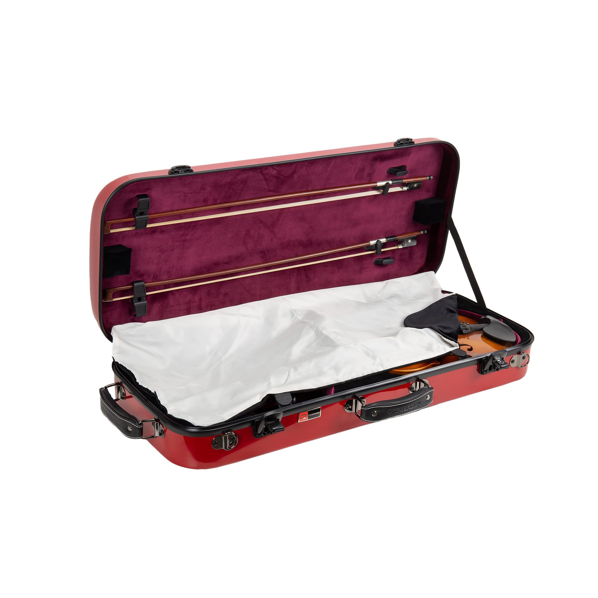 Crossrock CRF2020 Series Vetroresina Doppio strumento Case