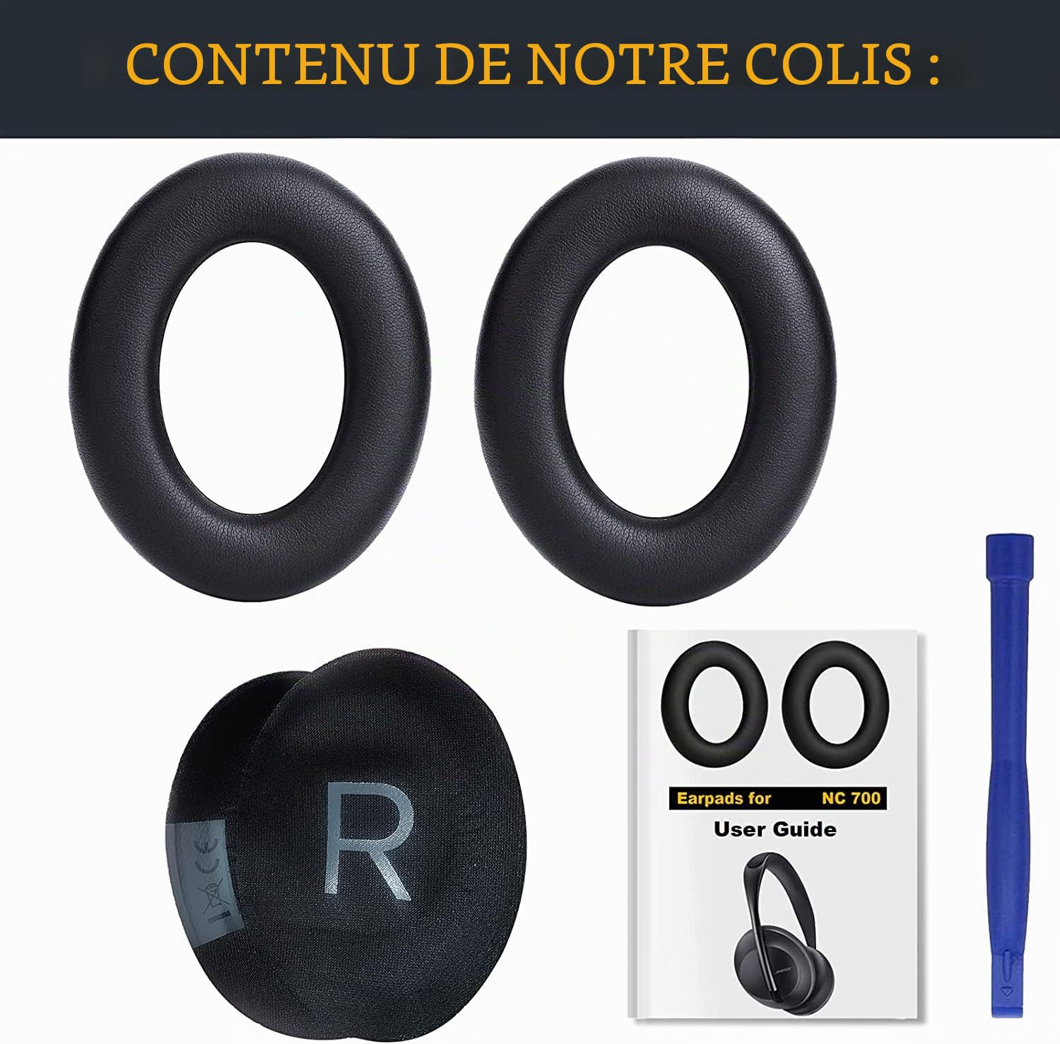 SOULWIT Mousse Coussinet de Remplacement pour Bose 700 NC 700 NC700 Casque