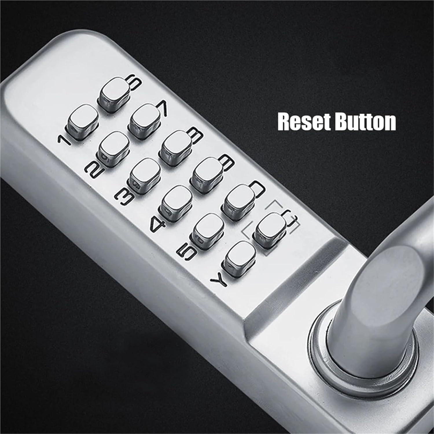 Coded Lock Mechanical Door Waterproof Combination Password Locks Gate Security