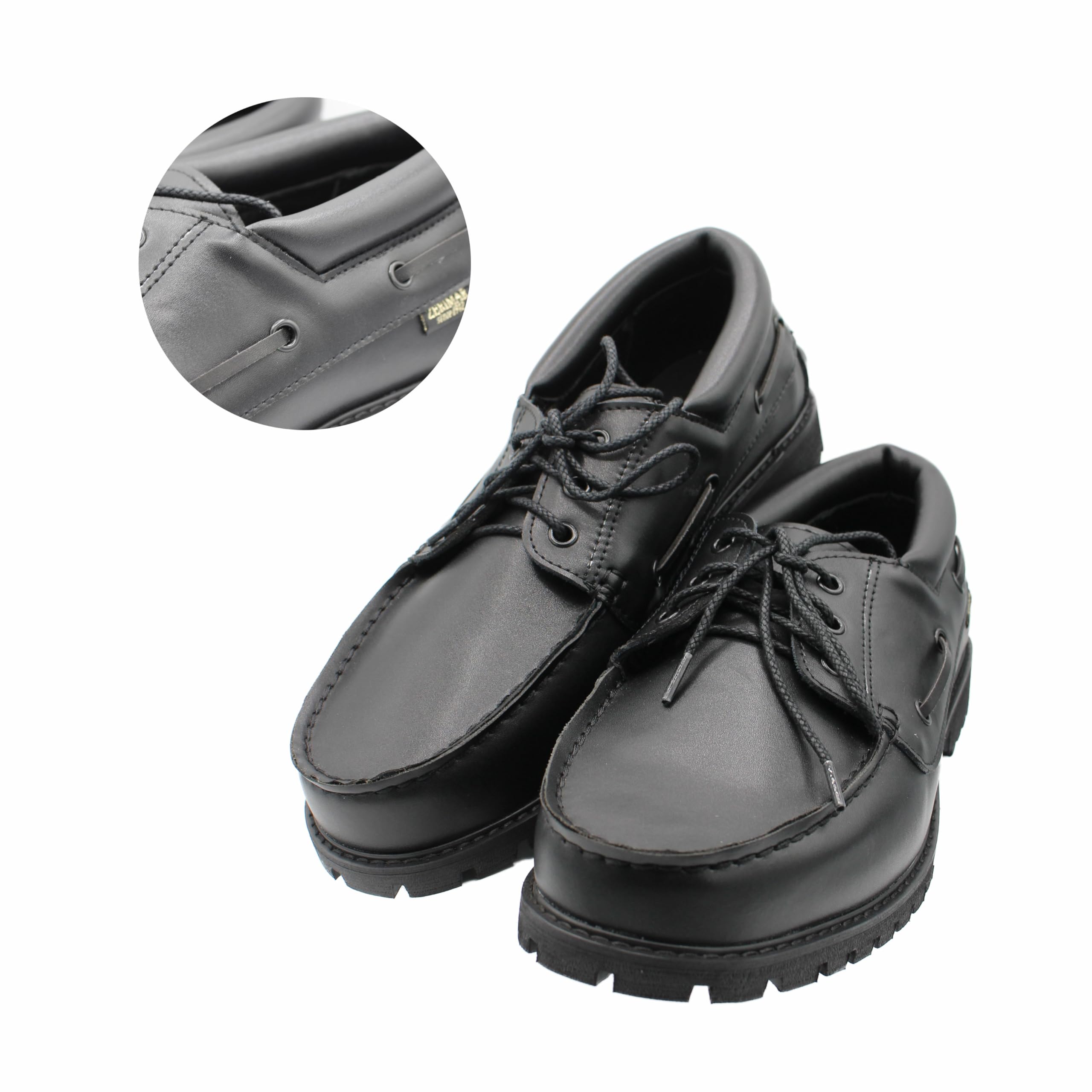 Zerimar Skórzane buty | Żeglarskie męskie lato | Męskie buty żeglarskie | Mokasyny Man