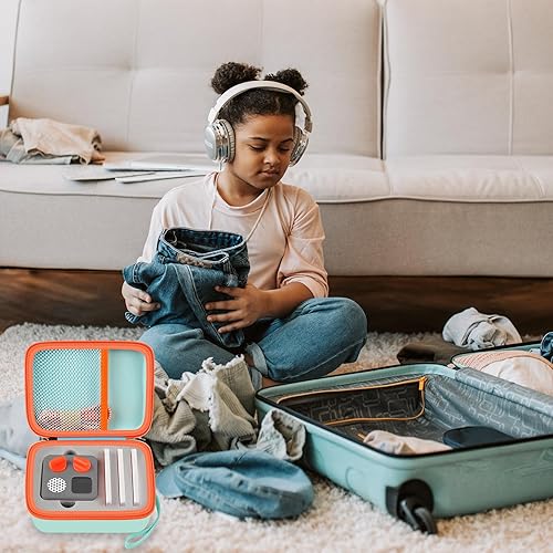 Miniatura 33 de casmilee Funda de viaje compatible con Yoto Mini – Reproductor de audio y música para niños, bolsa de soporte para altavoces infantiles reproduce