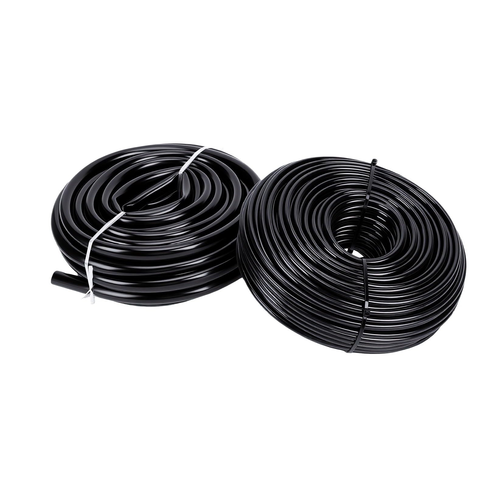 Luocute di Irrigazione a Goccia, con Gocciolatori Regolabili | Kit di irrigazione da giardino a connessione rapida, per serra, aiuola rialzata, pianta in vaso