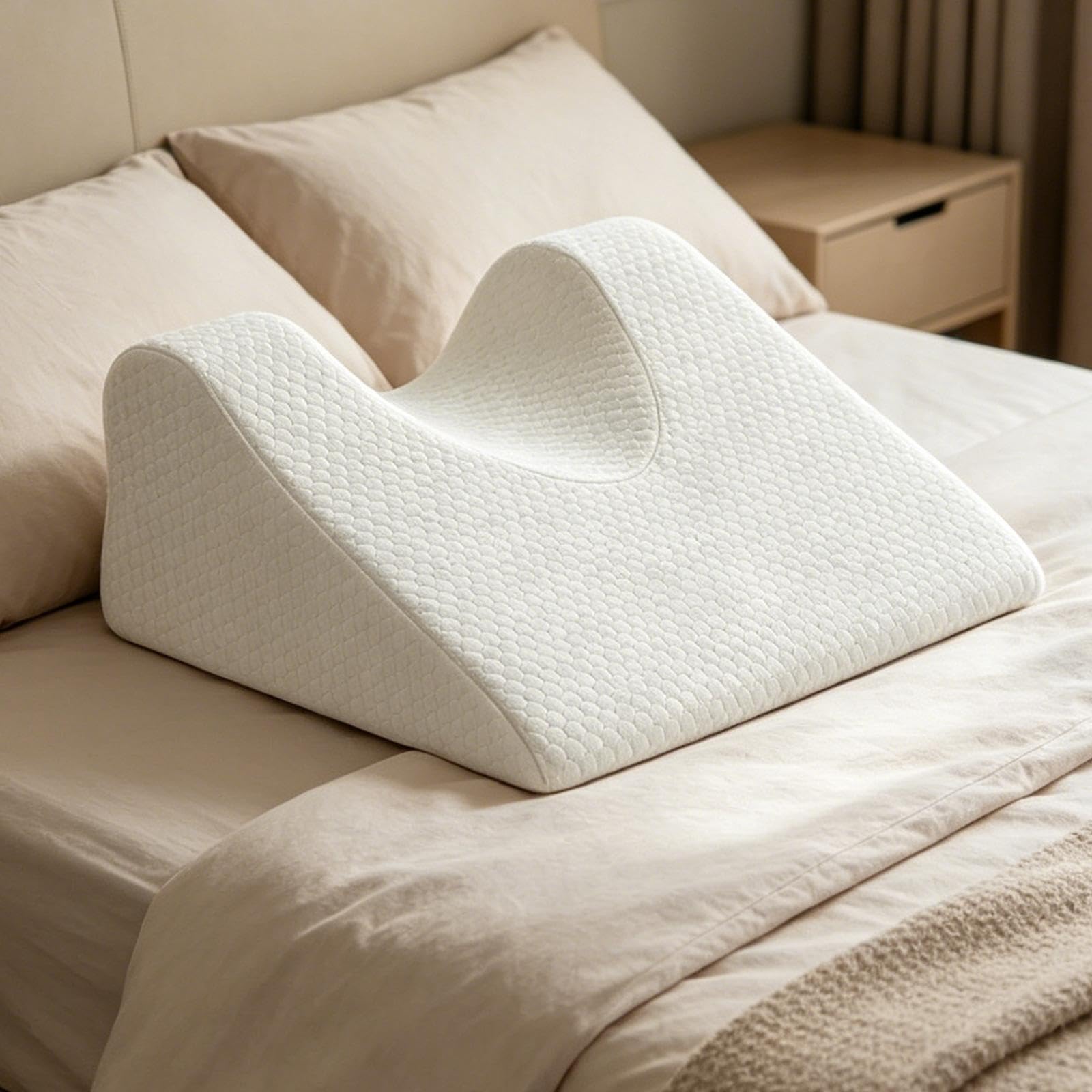 Almohada Facial Multifuncional para Recuperación de Cirugía Estética Soporte Cervical Y de Hombros Cojín Ergonómico Portátil de Poliéster Entrenamient, con núcleo de Almohada, Individual