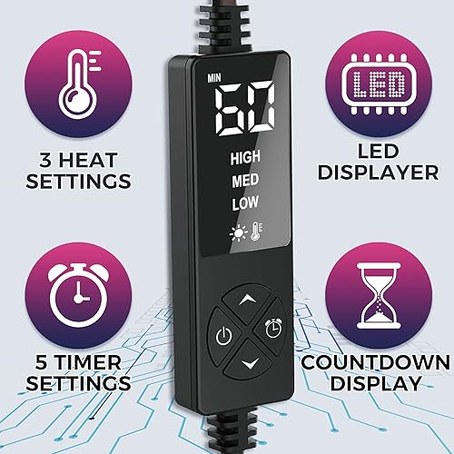 Miniatura 2 de Almohadilla térmica de mano para artritis del pulgar y articulación CMC, férula térmica proporciona apoyo y compresión para la mano derecha