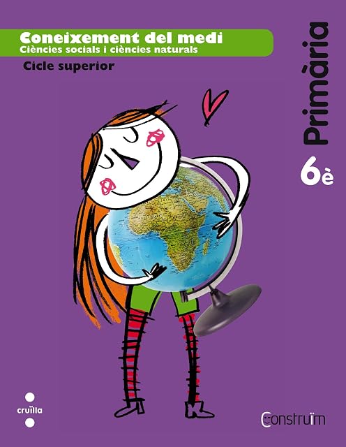Portada de Coneixement del Medi. Construïm Ed 2015 6º Educacion Primaria