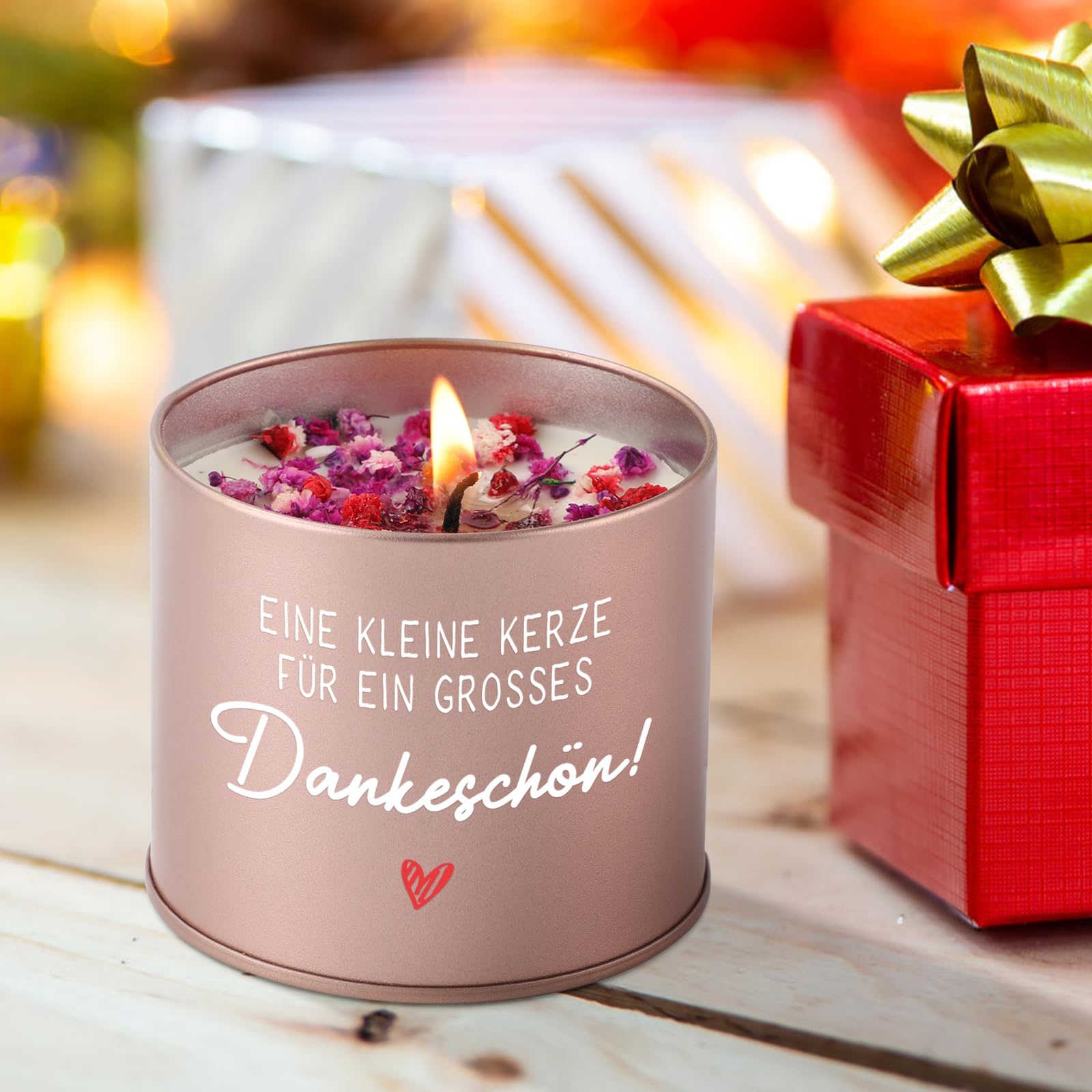 Candela Di Ringraziamento Alla Lavanda 255g – Regalo Di Apprezzamento Per Donne, Uomini, Insegnanti, Amici