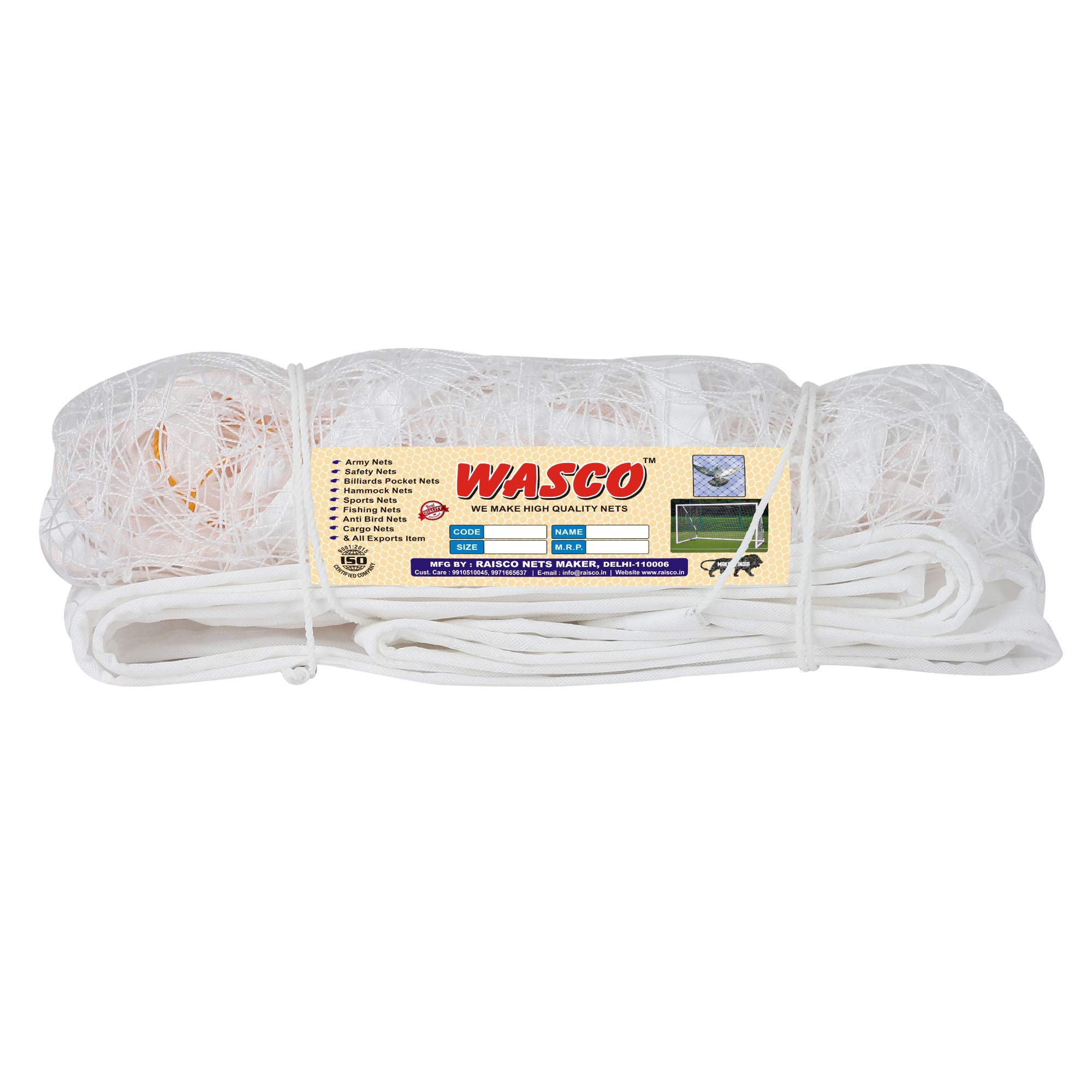 Wasco R717A Desert Volleyball Net (White, Orange) 1