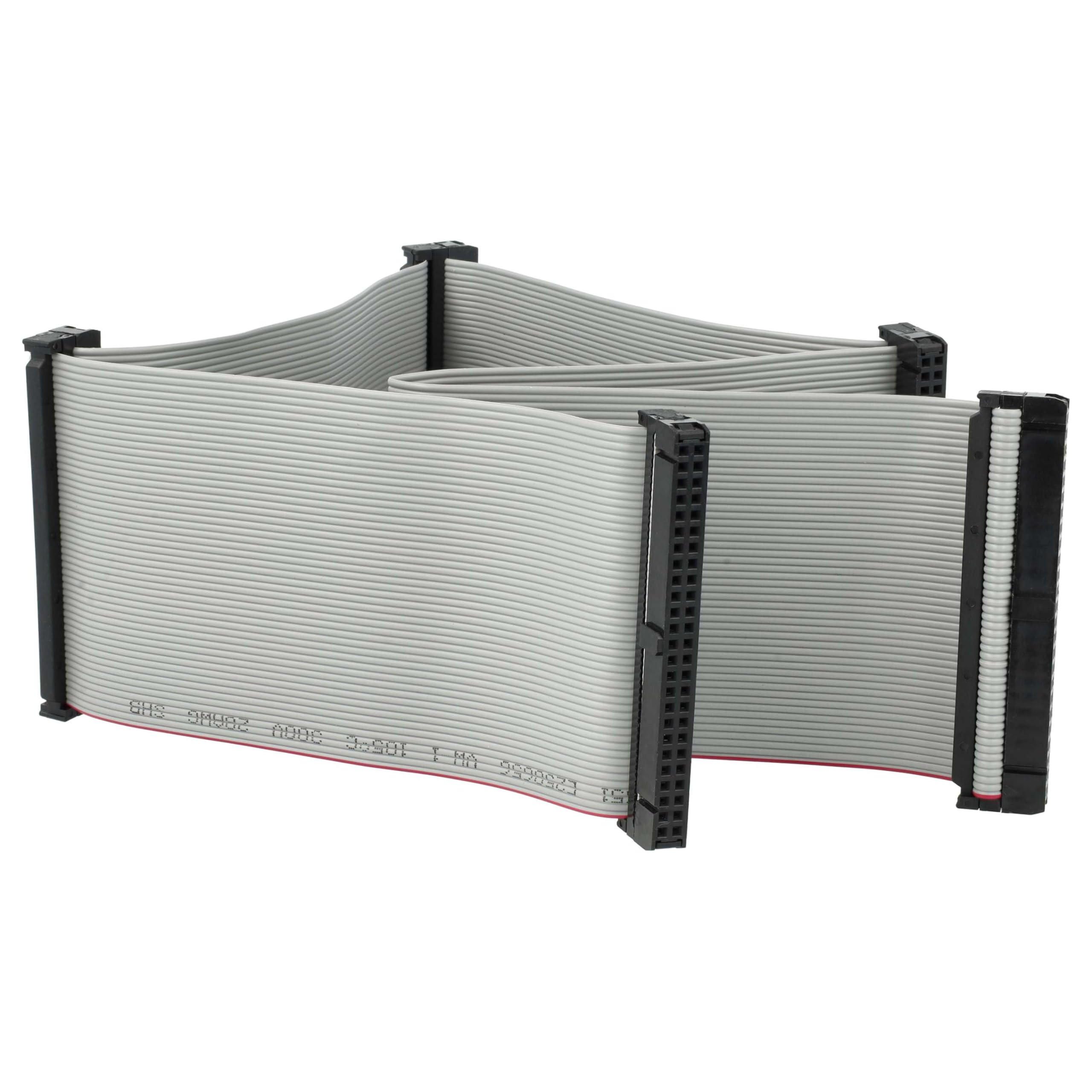 vhbw cavo a nastro SCSI per collegare 5 dispositivi SCSI - Cavo interno, 50 pin, 50 cm