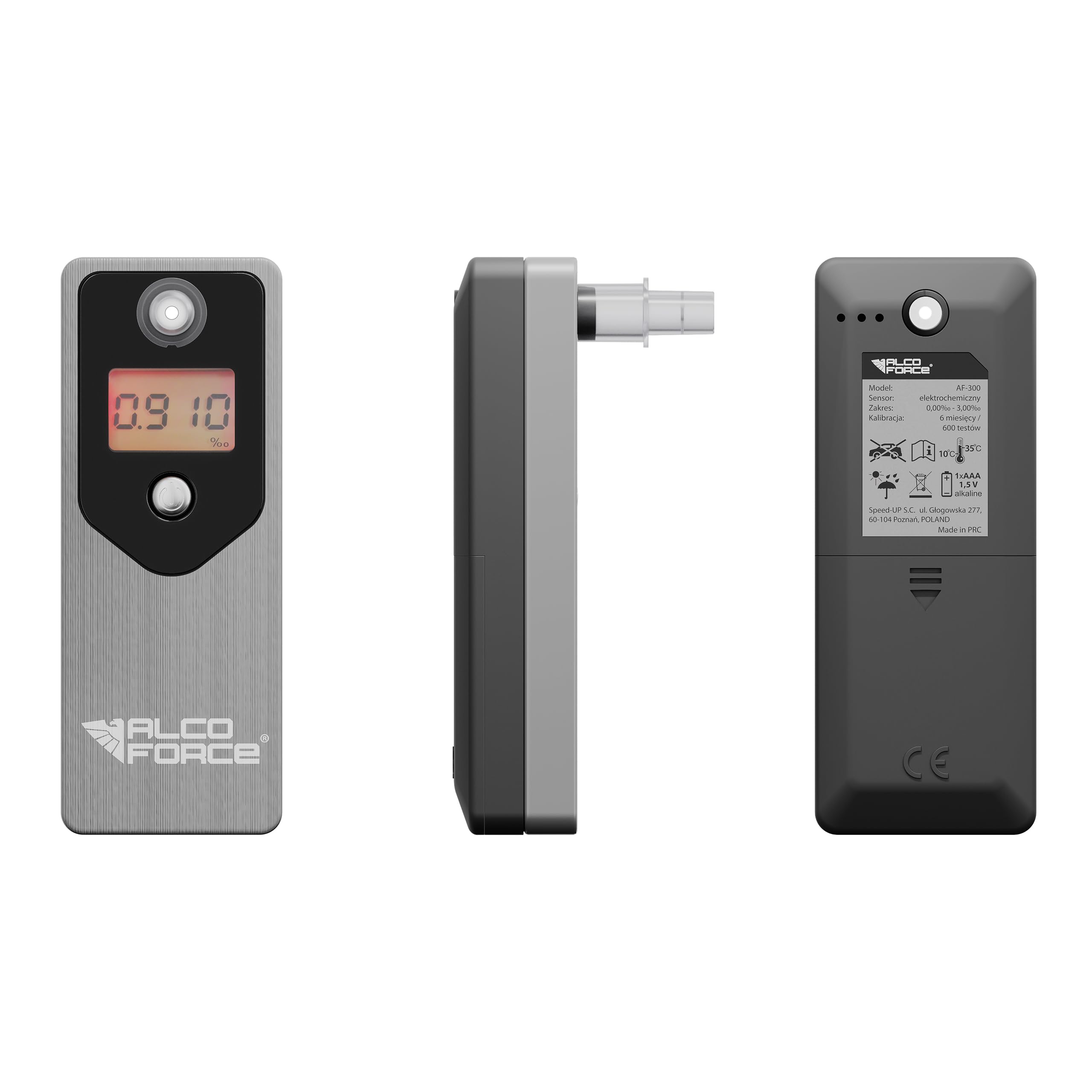 Alkomat elektrochemiczny AlcoForce Optima