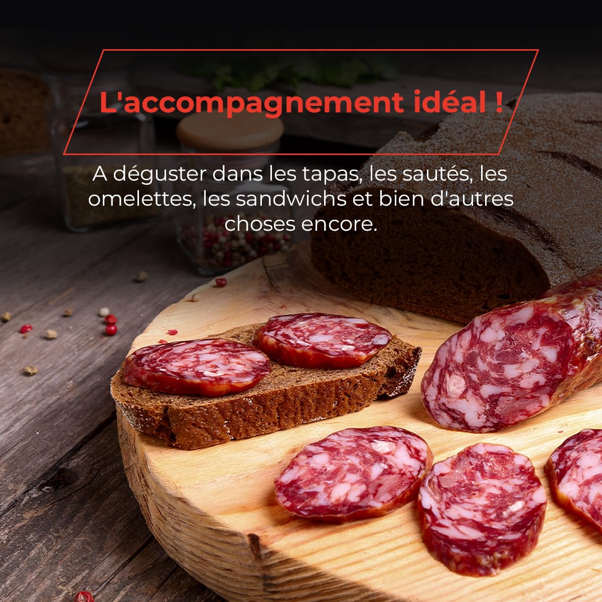 Salchichón Cular Ibérique - Salaison Traditionnelle - Porcs Ibériques - Convient aux Coeliaques - 1,10 – 1,30 KG - EIbérico