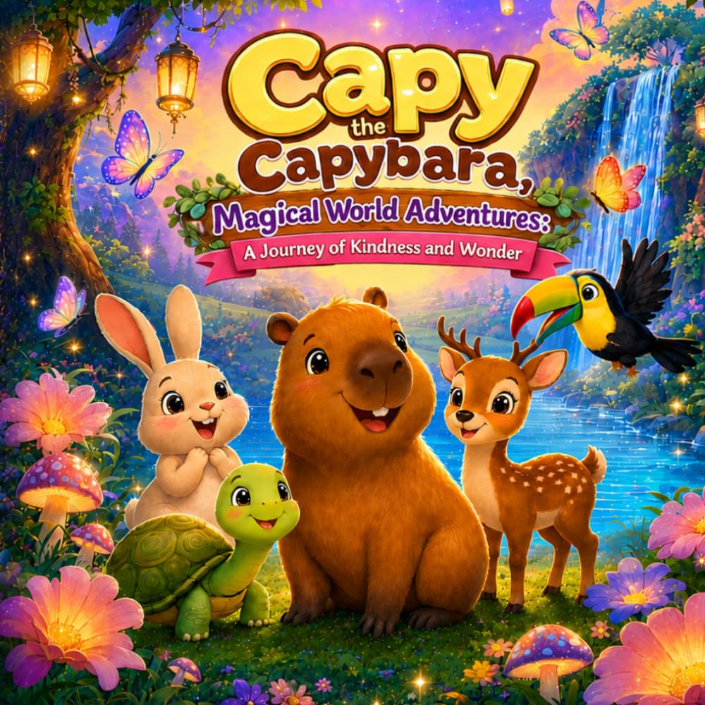 Capy the Capybara Magical World Adventures: A Journey of Kindness and Wonder