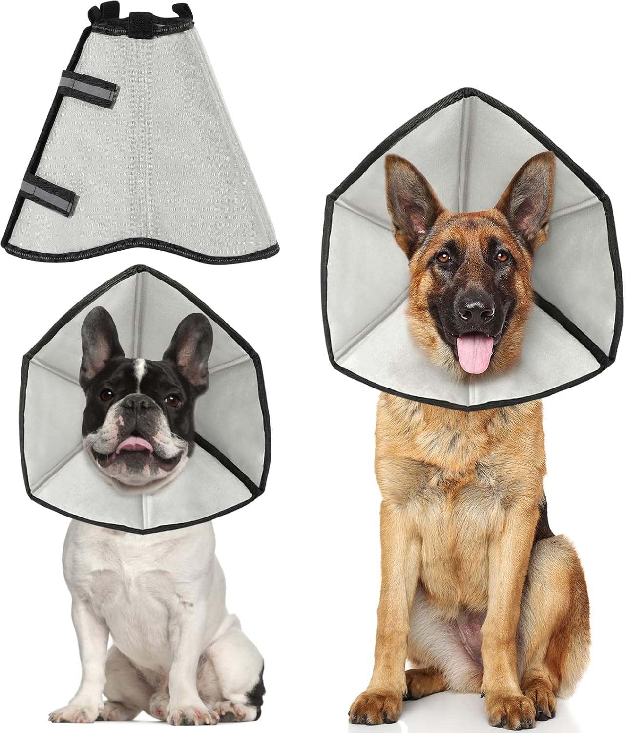 Faveetie Soft Cone for Dogs XL, Adjustable Cones, After