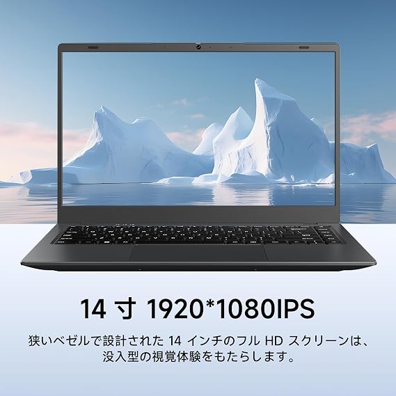 BLUEING 14 Business & Student Laptop | Celeron Processor N5095, 8GB DDR4 RAM | 256GB SSD, Bluetooth 5.0, Wi-Fi 5, Web Camera, HDMI, Backlit Keyboard, Laptop