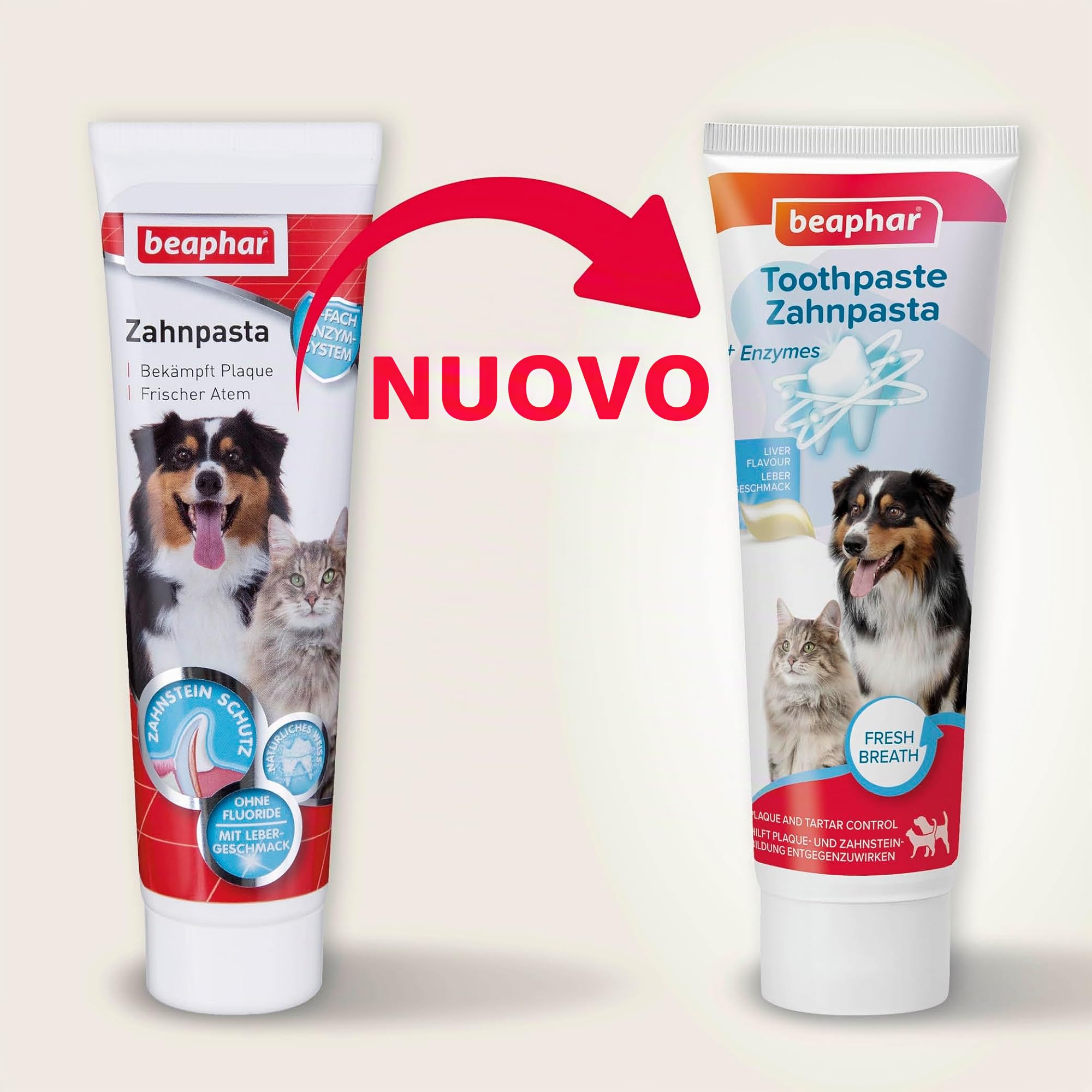 Beaphar Pasta Dentifricio Dog-a-Dent 100 g Menta piperita