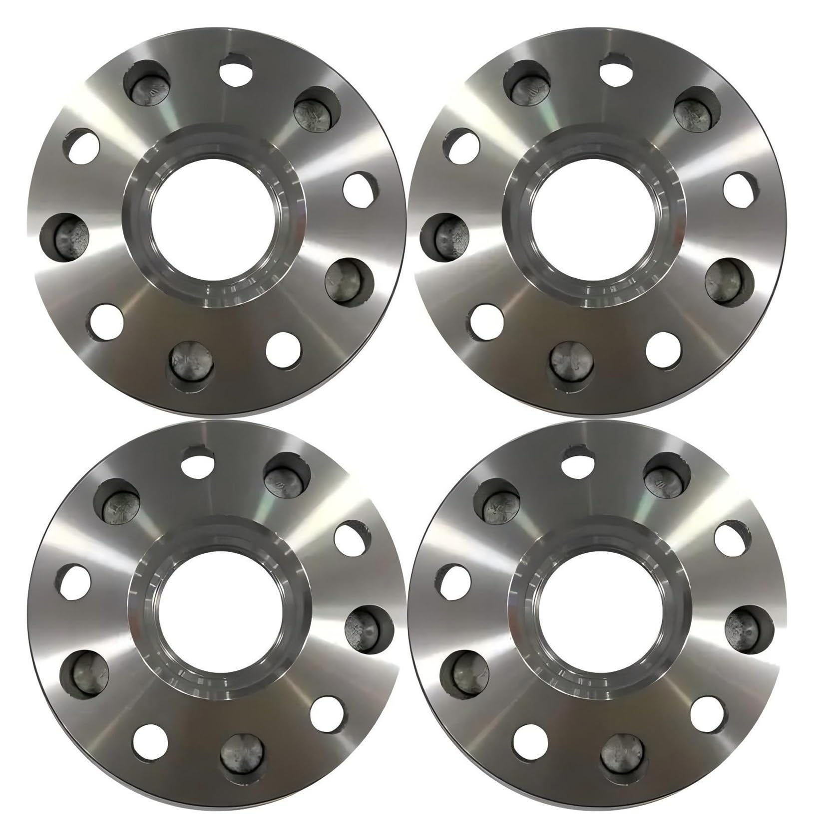 4 pièces/ensemble argent 30mm entretoises roue moyeu pour centrées Kit d'élargissement en alliage d'aluminium pour Jeep