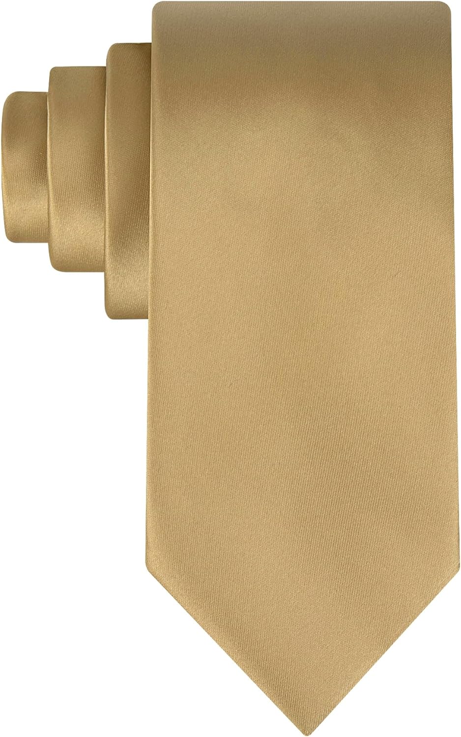 Haggar mens Solid Dress Tie – Classic Length/Width for Business Or Formal Wear