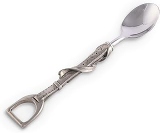 Vagabond House Pewter Stirrup Equestrian Horse Tack Bar/Sugar Spoon 5.75