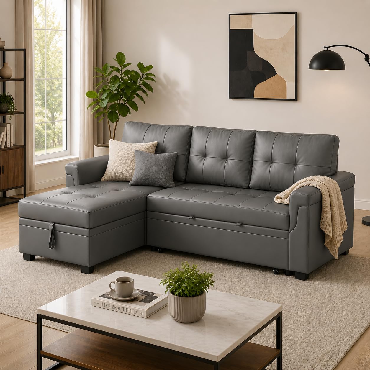Naomi Home L Shaped Sectional