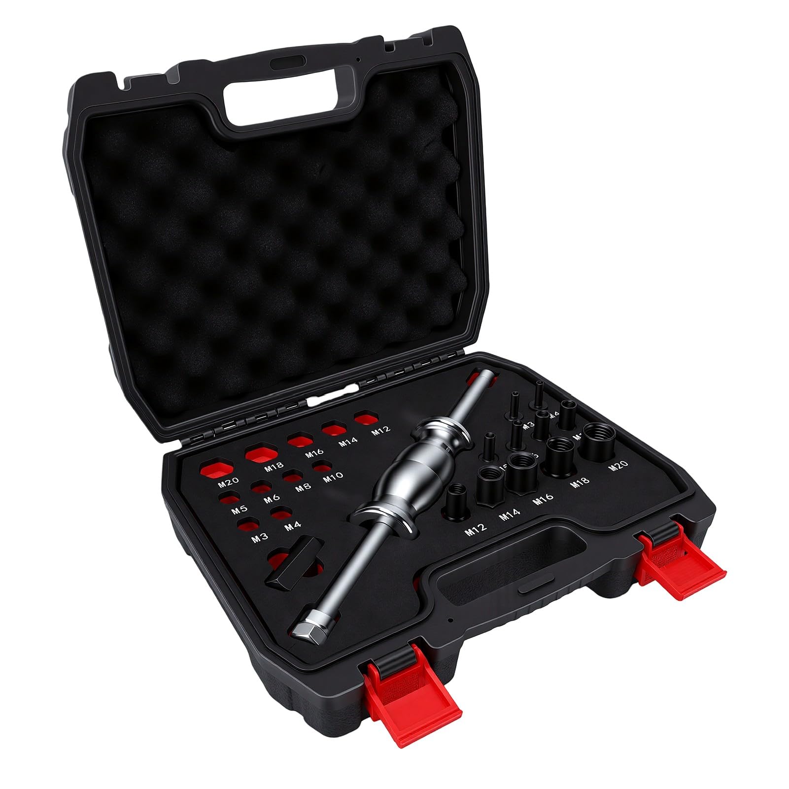 Kit Extractor de Pasadores Adaptadores M3 a M20 Hembra 1 Kg