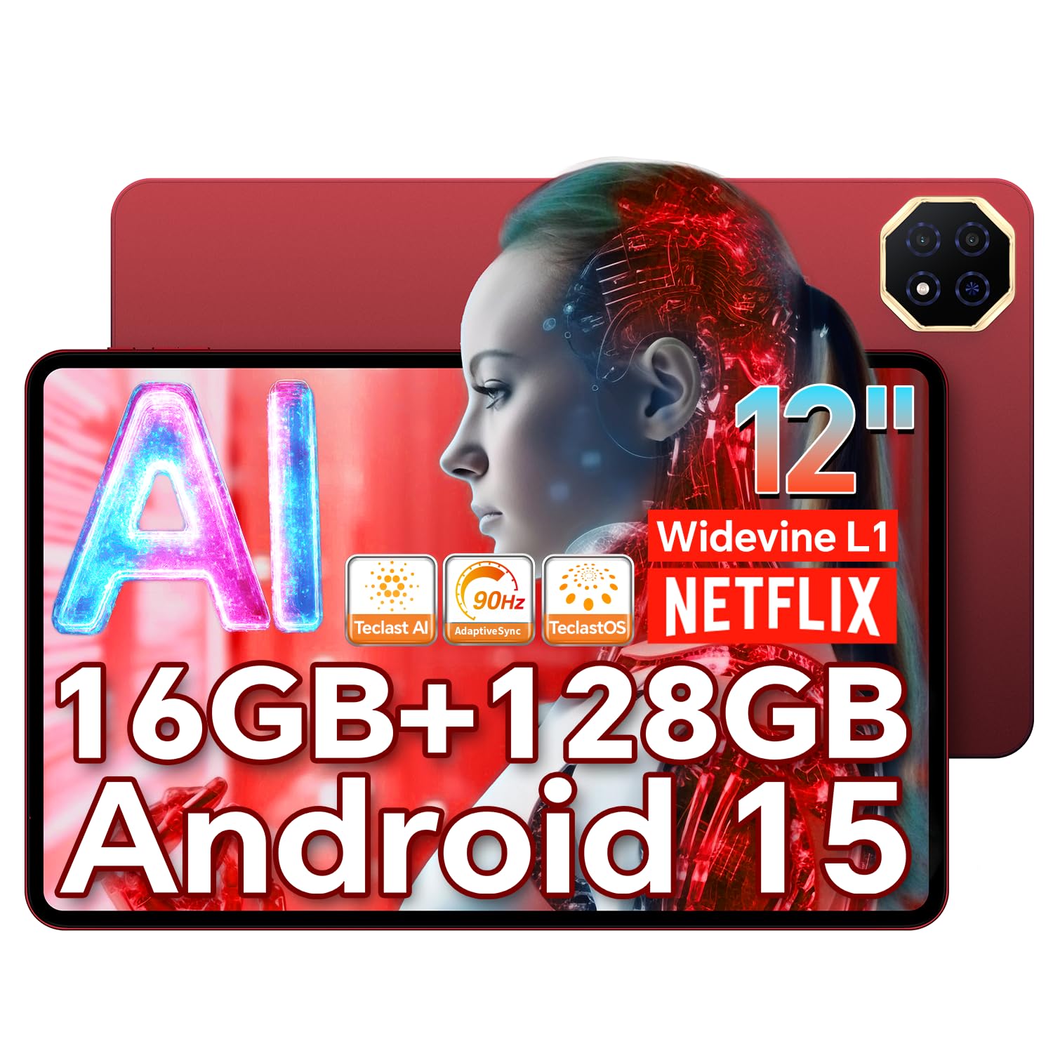 Amazon.co.jp: 【Android 15 タブレット初登場】TECLAST T60 AI 