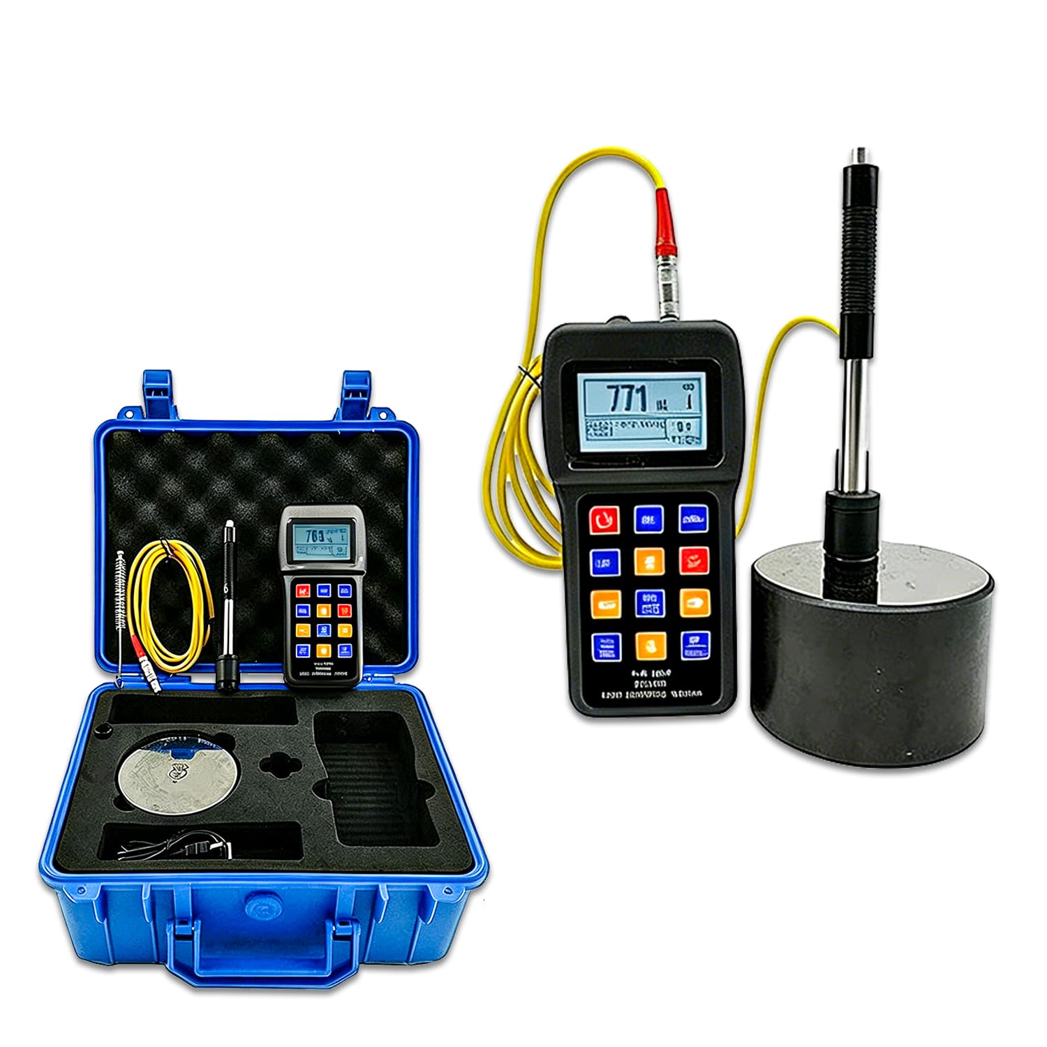WTRYRN Handheld Digital Durometer 170-960 HLD Wide Test Range