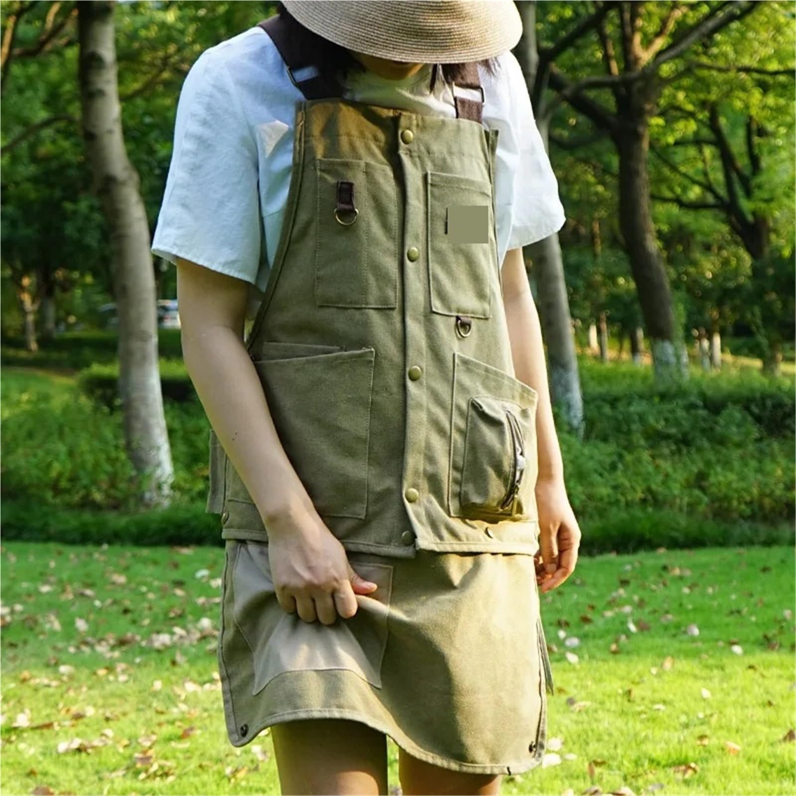 1 pièces tablier extérieur Camping gilet hommes femmes loisirs multifonctionnel de pêche pique-nique équipement Pour Bricolage