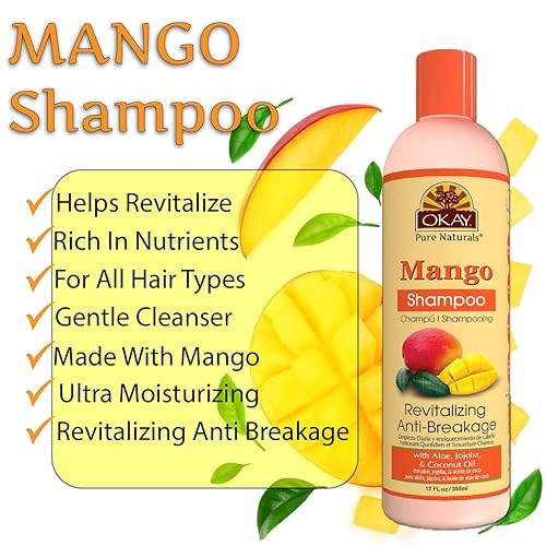 Miniatura 3 de OKAY  Champú Jabón Negro  Para Todo Tipo De Cabello Y Texturas