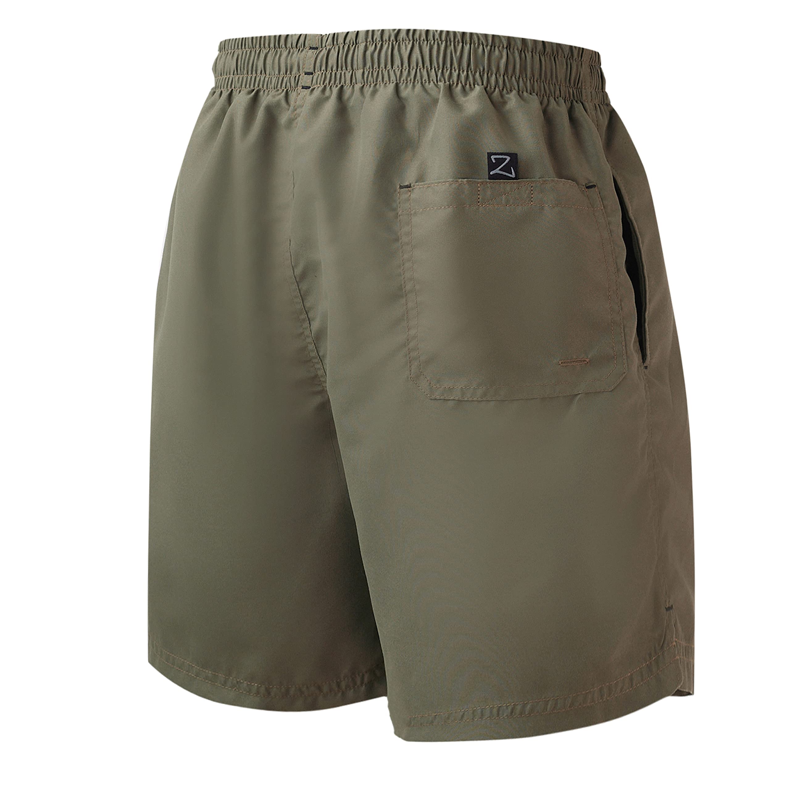 Zagano Costume da bagno da uomo e ragazzo, pantaloncini corti da nuoto, sportivi, a rapida asciugatura, nelle taglie S-6XL, prodotto in Europa