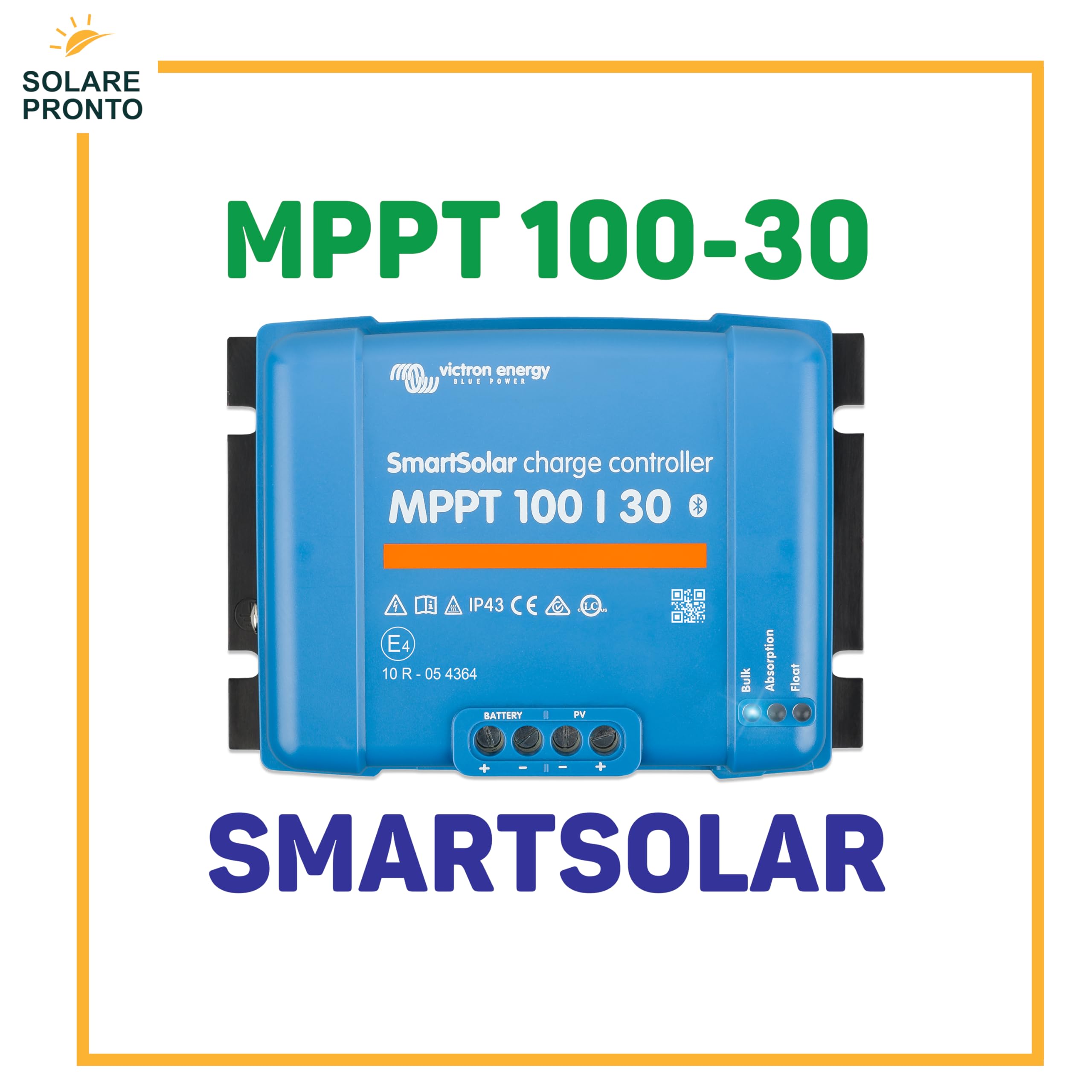 Kit Fotovoltaico 12V 2 pannelli + Smartsolar MPPT 100/30 + Batteria AGM/GEL per Camper e Barca – Compatibile con Victron (180W)