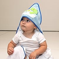 Vista 29 de Juego de toallas y paños con capucha para bebés, niños y niñas de 6 a 12 meses (sirena de mamá)