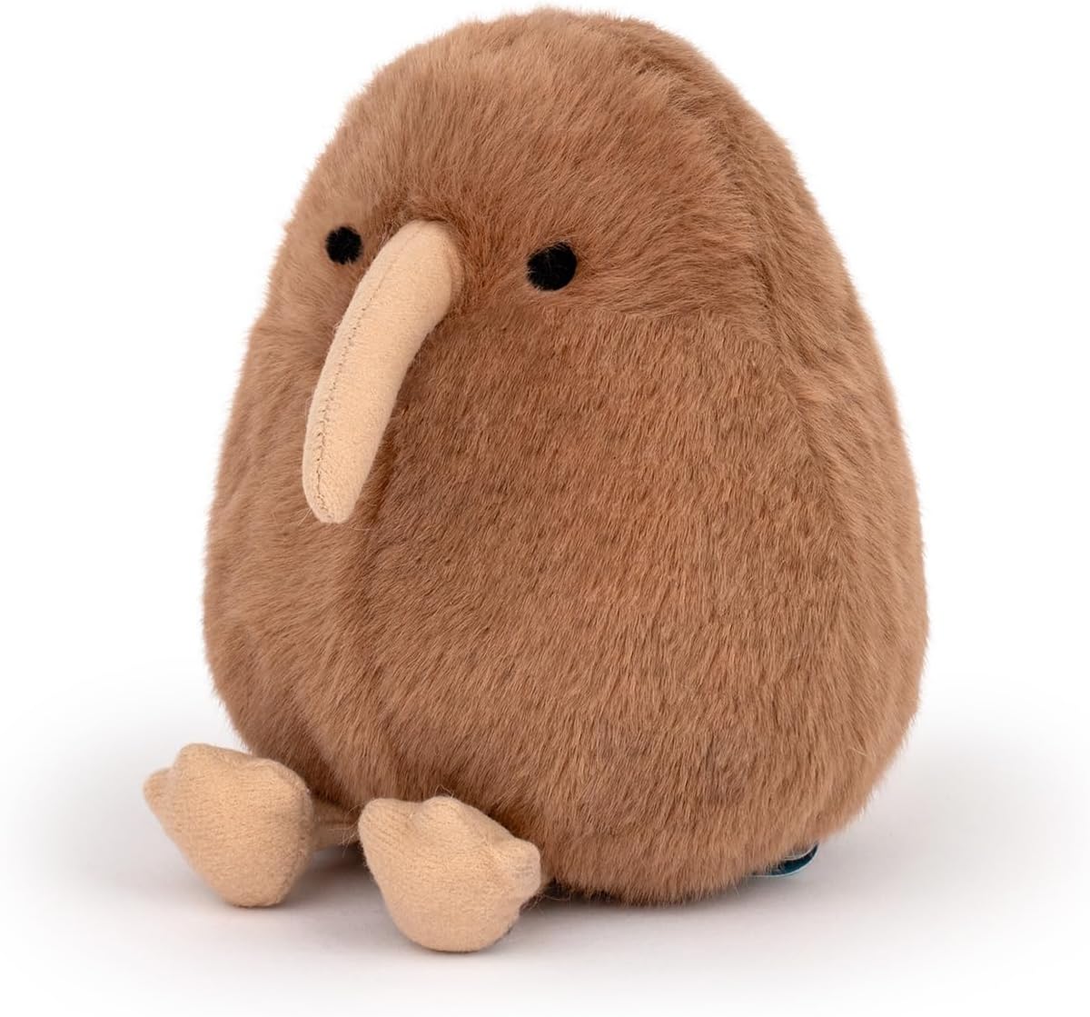 Kiwi Bird 5 inches Stuffed Animal Little Kiwi Bird Plush Toy - Realistic 5inch Brown tuffed Animal, Cute Little Plushie as Gift for Your Kids Friends