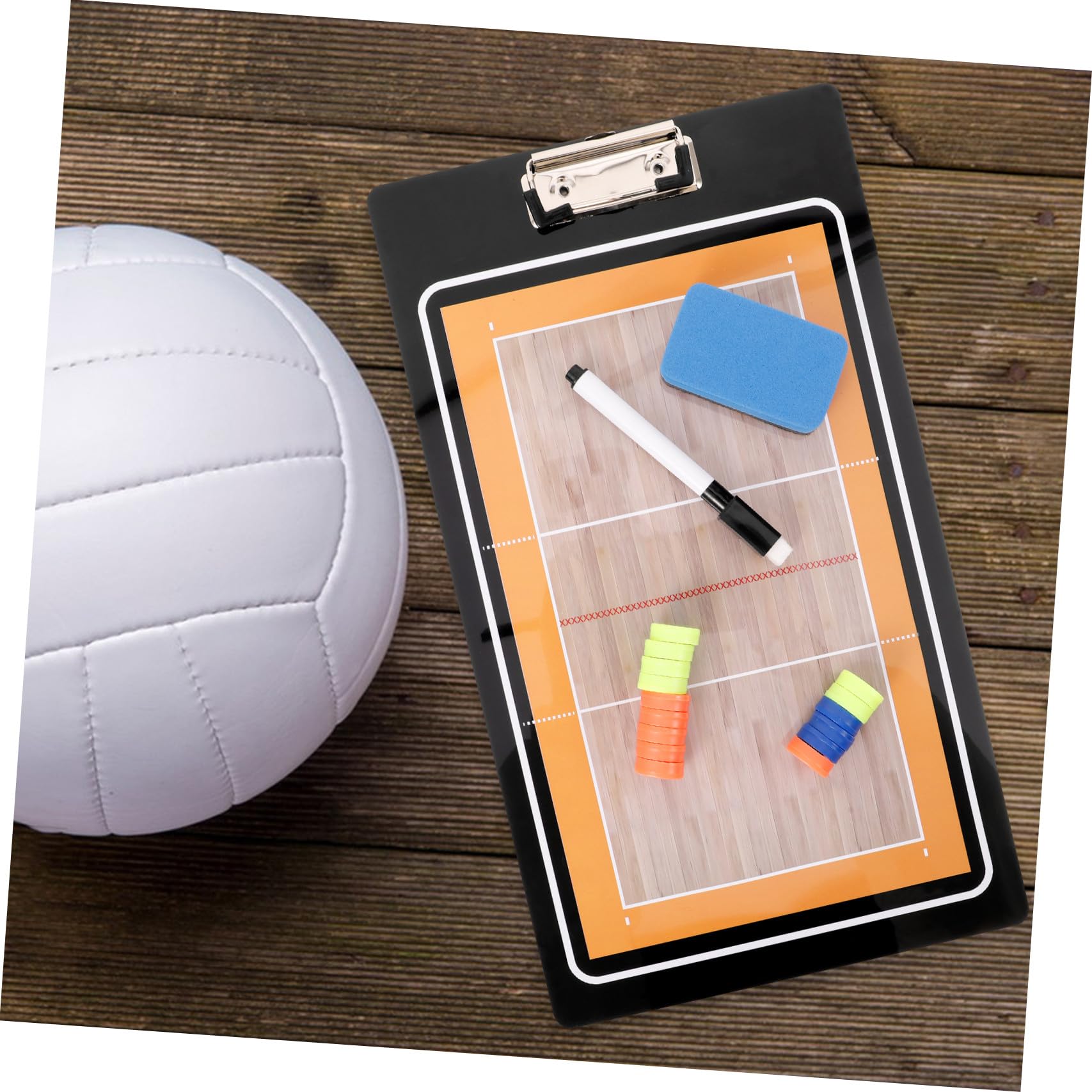 Lavagnetta Tattica Pallavolo Portatile in PVC per Allenatori