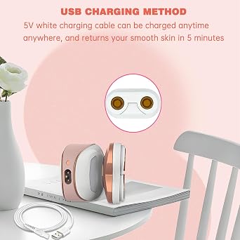 LIANSUM USB Cable Finishing Touch Flawless Legs Charger Cord, Only Compatible with Flawless Legs Shaver Hair Remover Women Electric Trimmer, (NOT for Flawless Body Razor and Flawless Nu Razor)