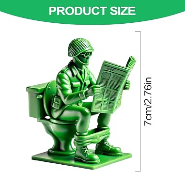 Toy Soldier Figures, Classic Militarys Action Models, Durable Collectible Figures, Realistic Army Playset, for Kids, Fans, Home Decor, Party Favors, 2.76 Inches Green