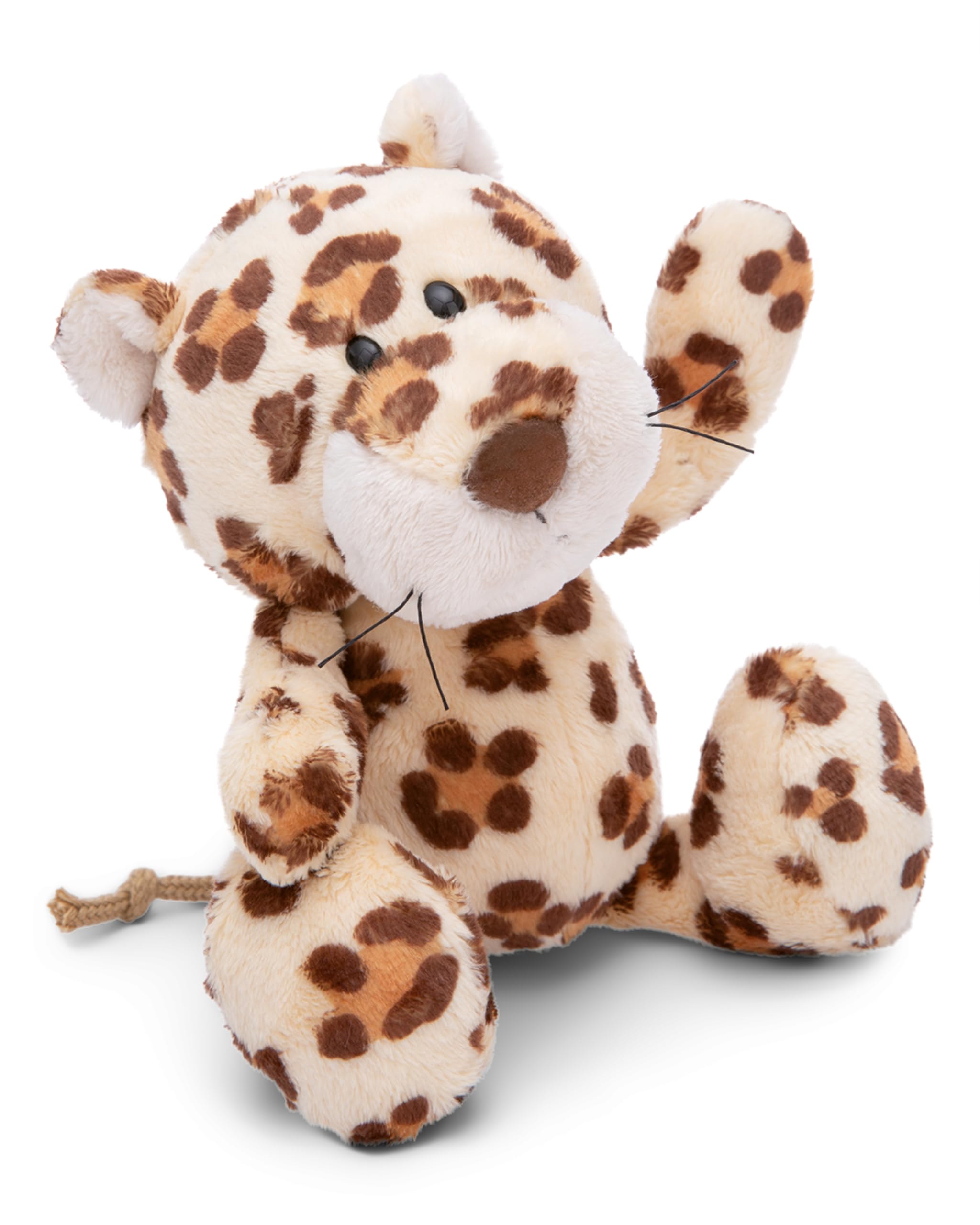 NICI ZOO FRIENDS cuddly toy leopard 20cm wiggling - cute soft toy for cuddling and playing, cuddly toy for cuddly toy lovers - 49815