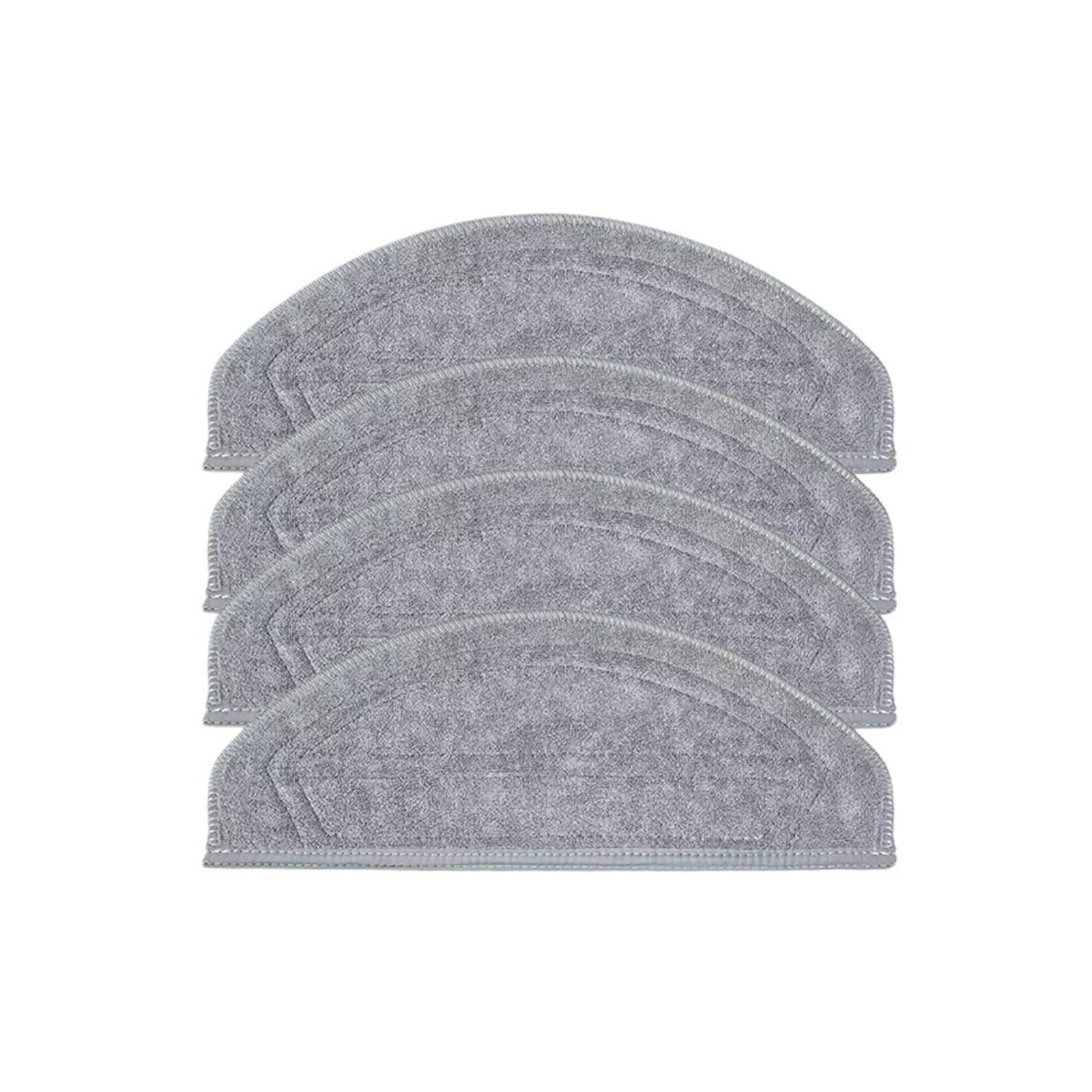 HIZON Vacuum Cleaner Mop Cloth Spare Parts，Compatible For Roborock，G30S Pro/Saros 20 Sonic Robot(D)