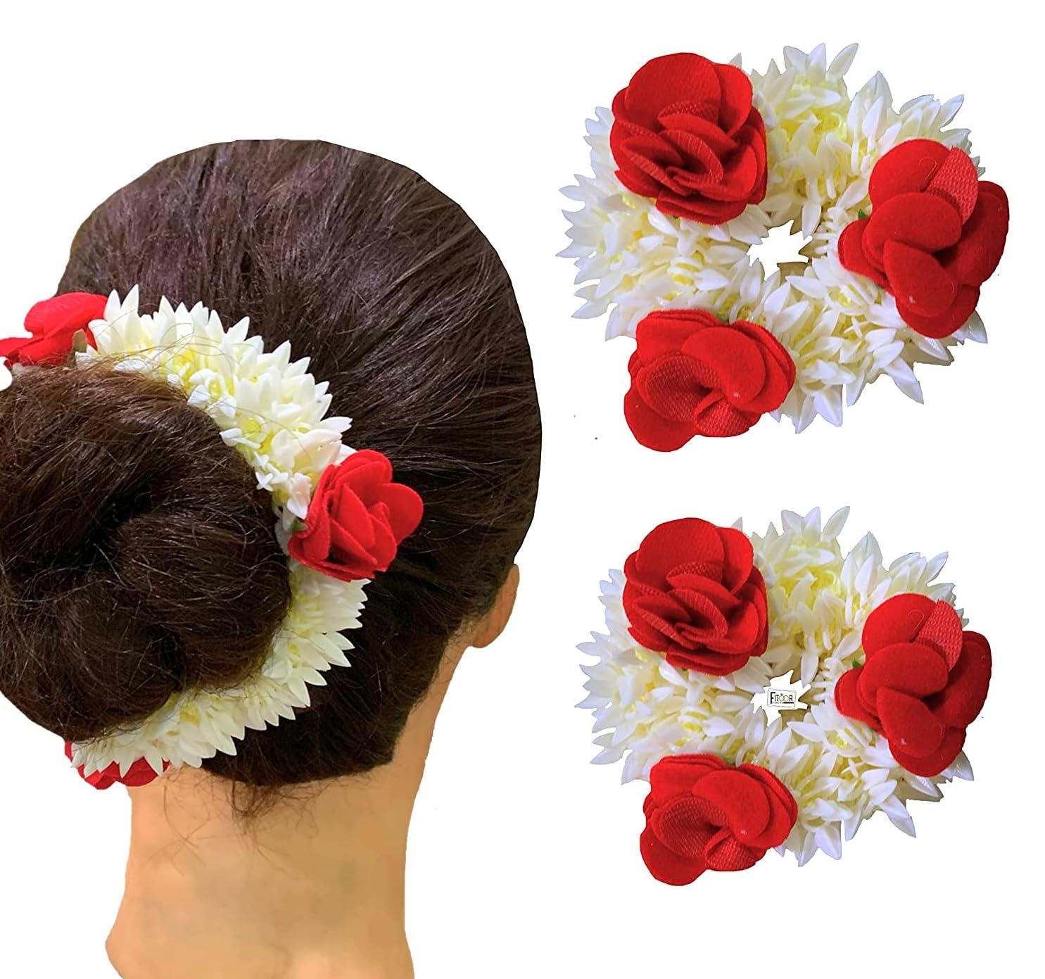 See full amazon price history chart for SUNRING Artificial Mogra White Gajra Hair Accessories Rubber Band for Women White with Red Rose woman hairband clip SUNRING Artificial Mogra White Gajra Hair Accessories Rubber Band for Women White with Red Rose woman hairband clip (B0D1G3WVSK) Amazon Price History, Amazon Price Tracker